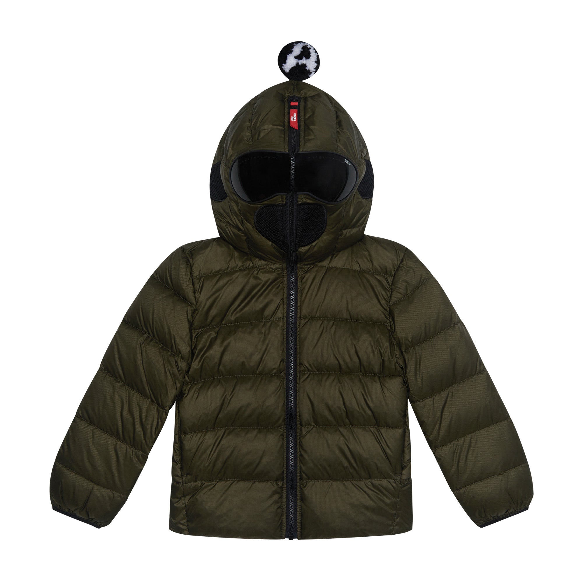 Boys & Girls Olive Padded Down Jacket