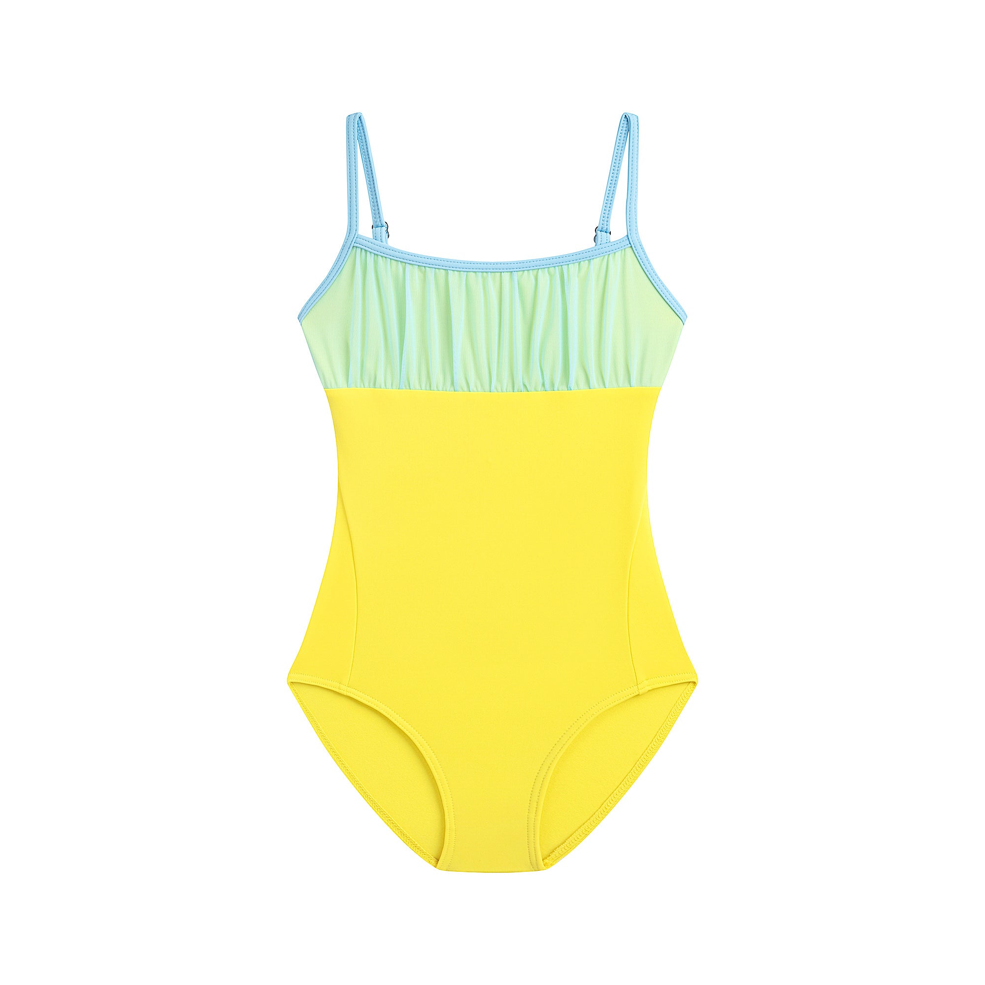 Girls Yellow Ballet Onesies(DAD2050MP/Etabeta/Cristallo Mesh)