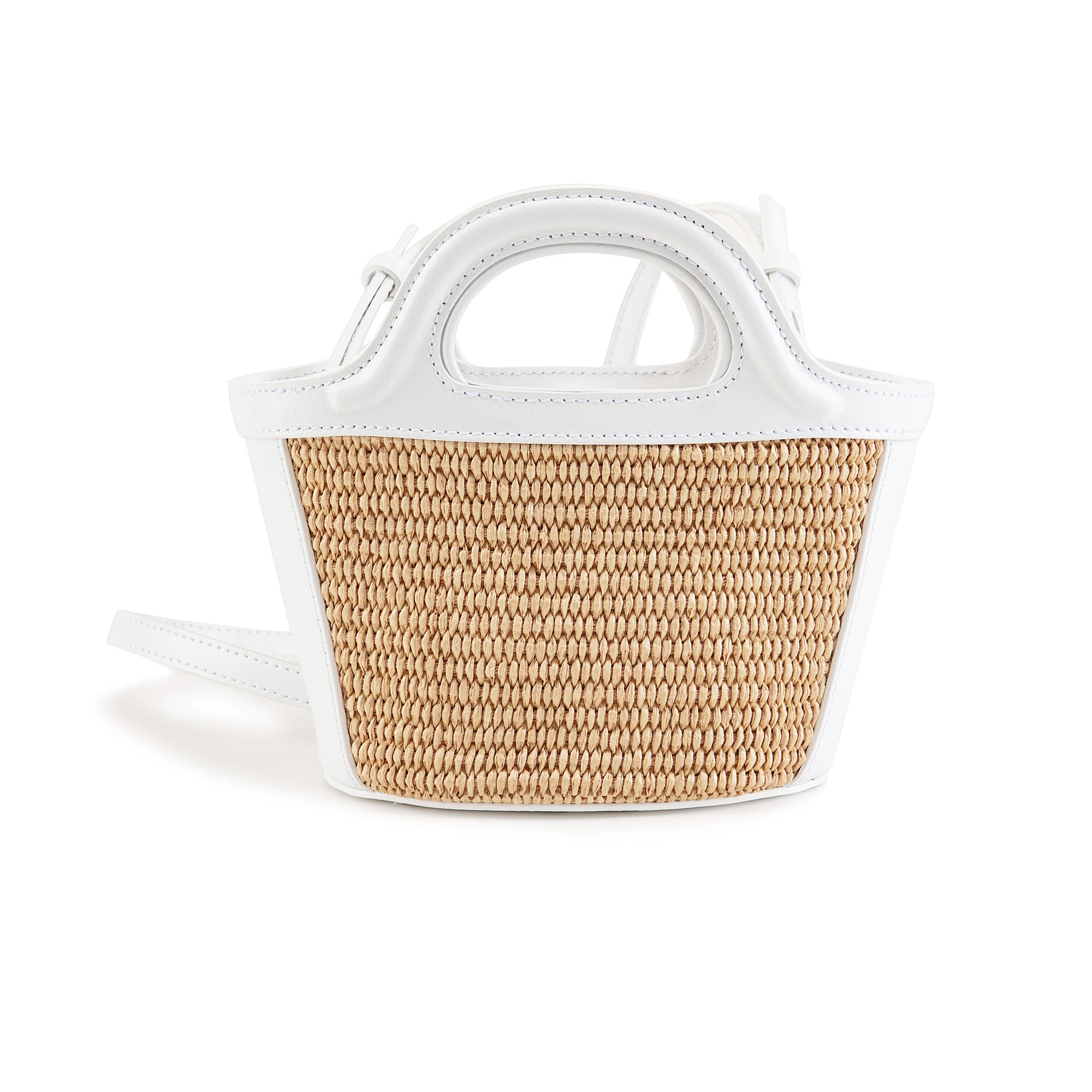 Sac à bandoulière beige à logo pour fille (Lxlxh: 10x21x17cm)