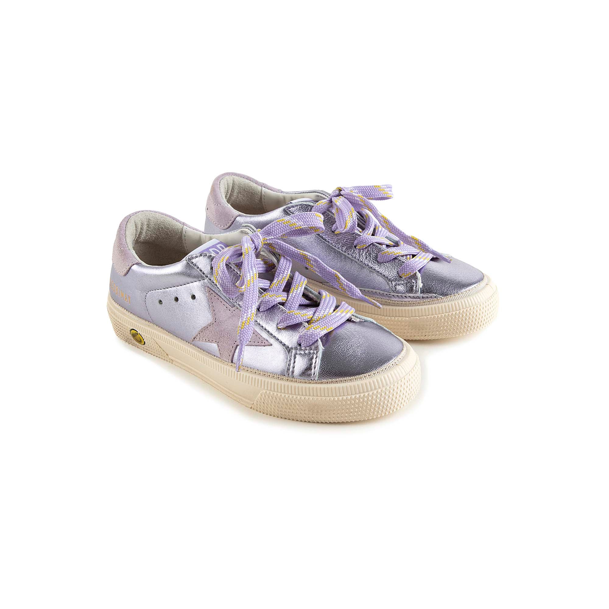 Boys & Girls Lilac "MAY" Shoes