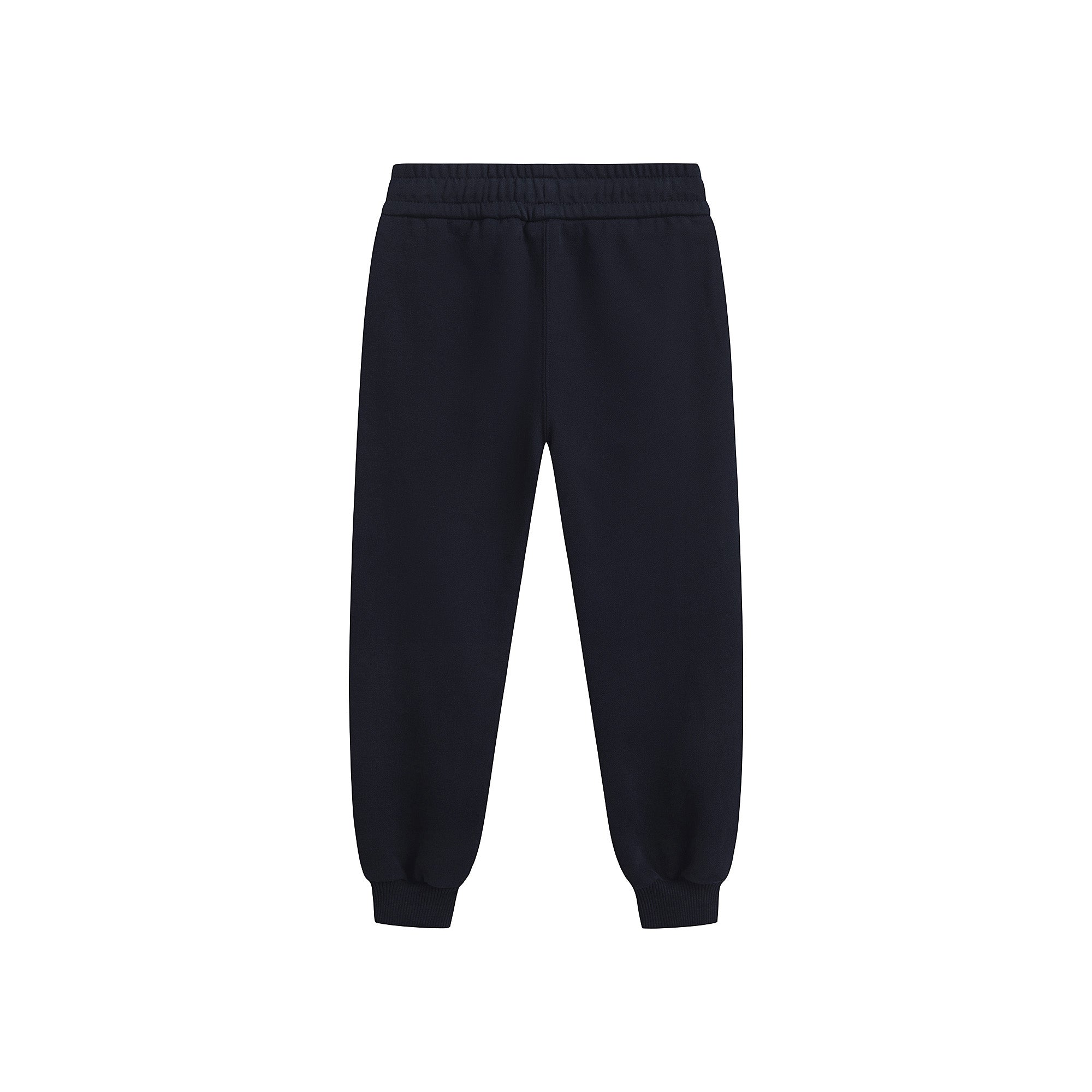 Girls Dark Blue Cotton Trousers