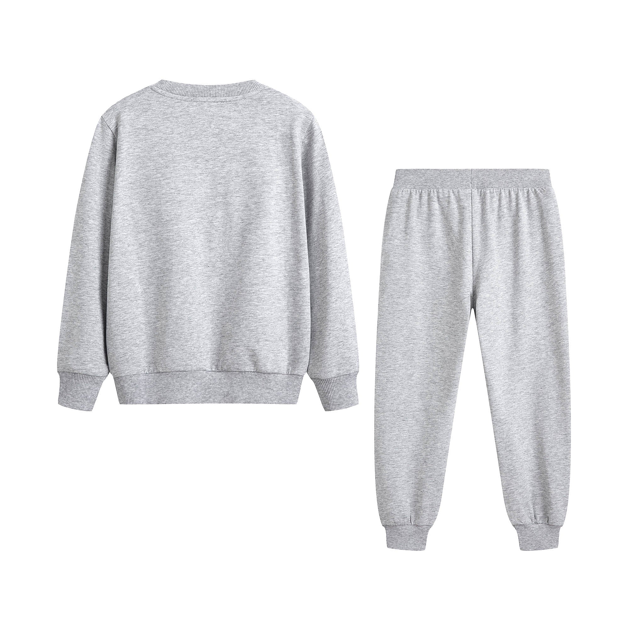 Boys & Girls Grey Logo Cotton Set