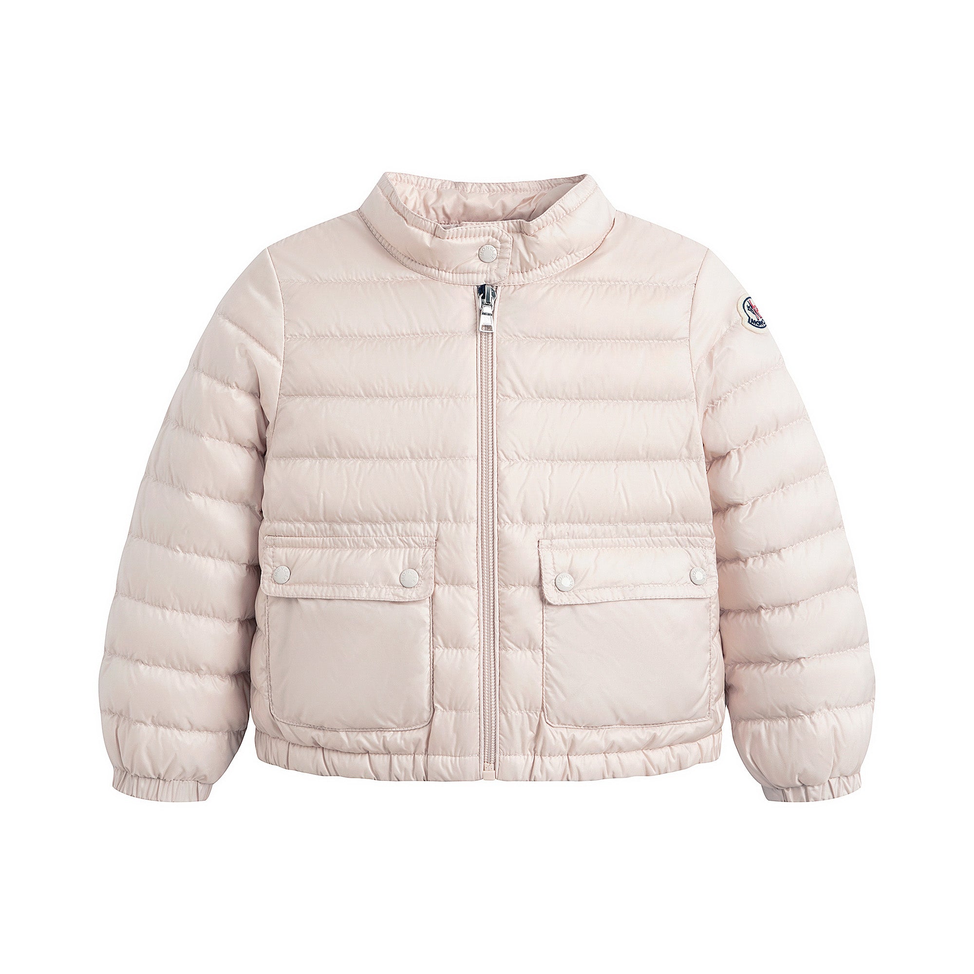 Baby Girls Light Pink "LANS" Padded Down Jacket