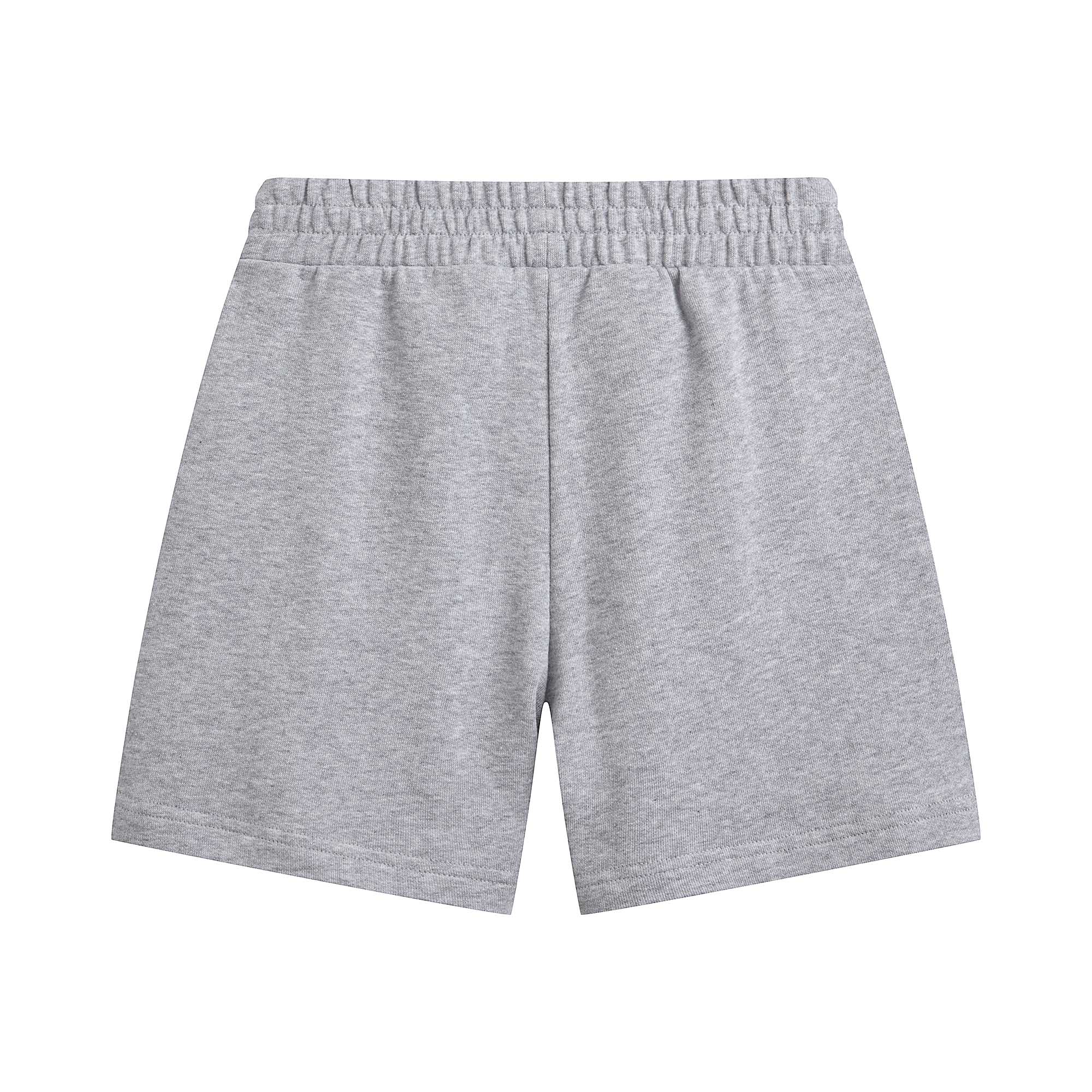 Boys Grey Cotton Shorts