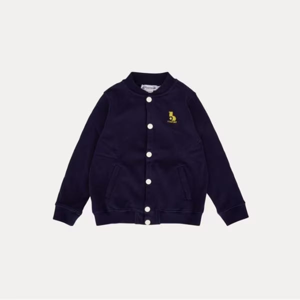 Boys Navy Cotton Jacket