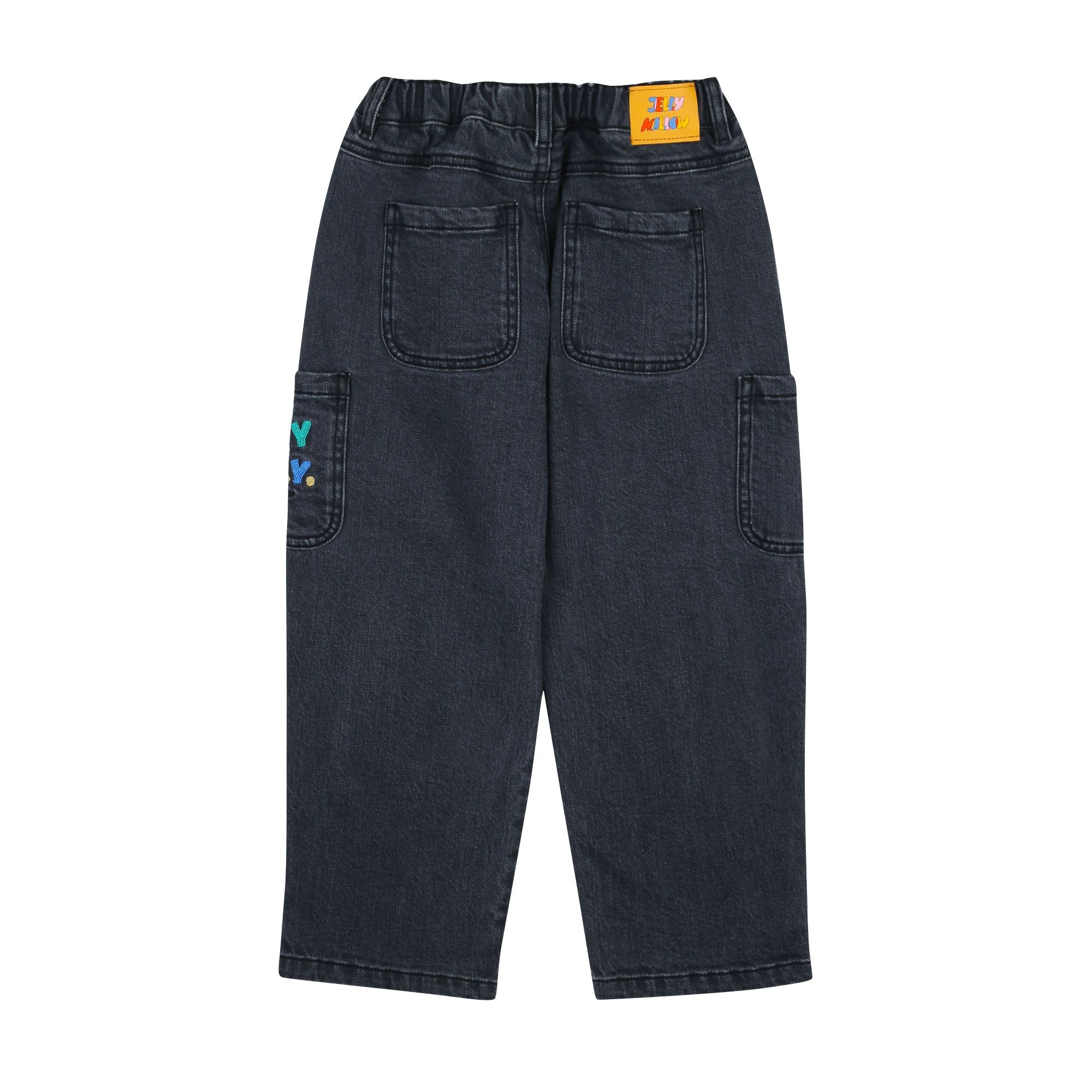 Boys & Girls Dark Grey Denim Trousers