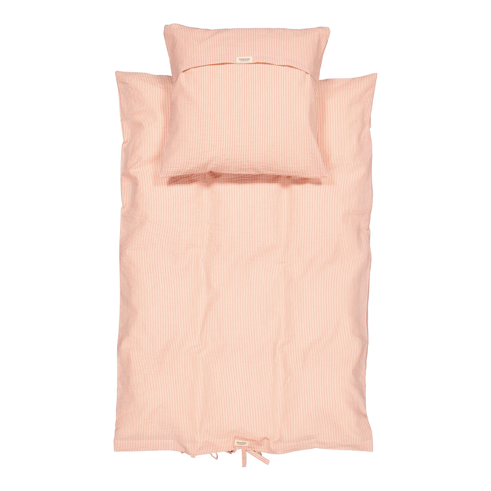 Boys & Girls Pink Stripes Cotton Bed Linen