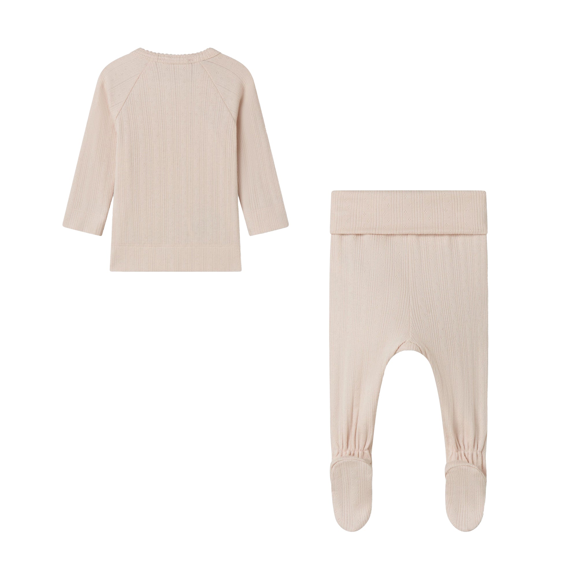 Baby Boys & Girls Misty Pink Cotton Set