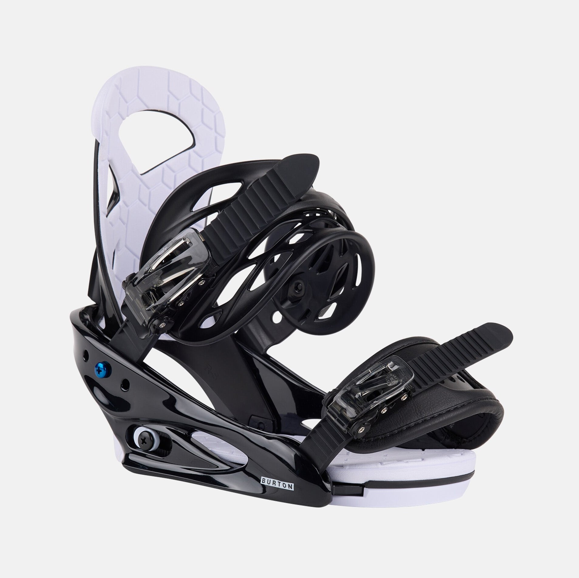 Boys & Girls Black "Re:Flex" Snowboard Bindings