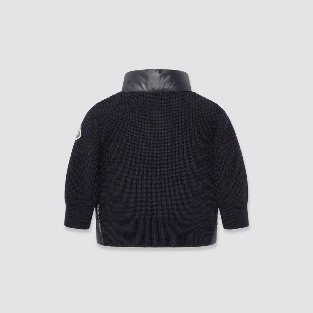 Baby Boys Navy Zip-Up Top