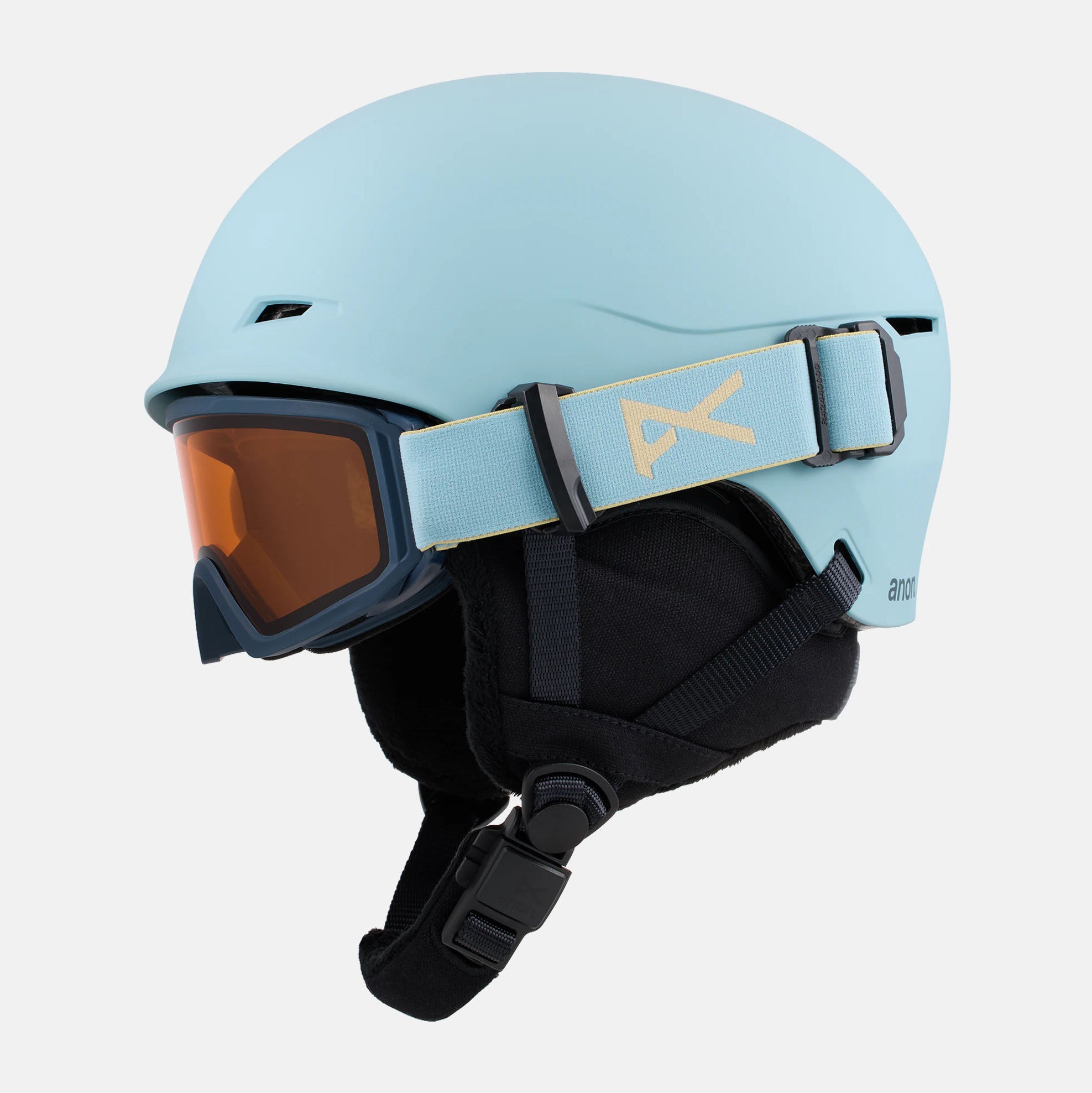 Boys & Girls Light Blue "ANON DEFINE" Ski Helmet
