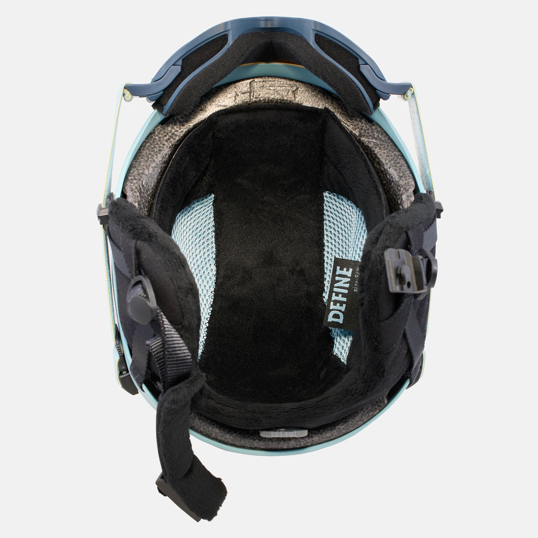 Casque de ski bleu clair "ANON DEFINE" pour garçons et filles