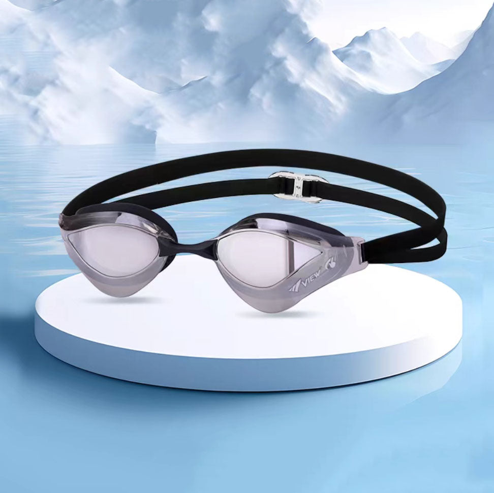 Adult Dark Silver Racing Goggles(V230ASAMC/CDDS)