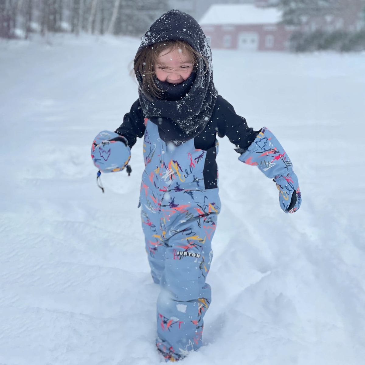 Boys & Girls Black Fleece Warm Hat