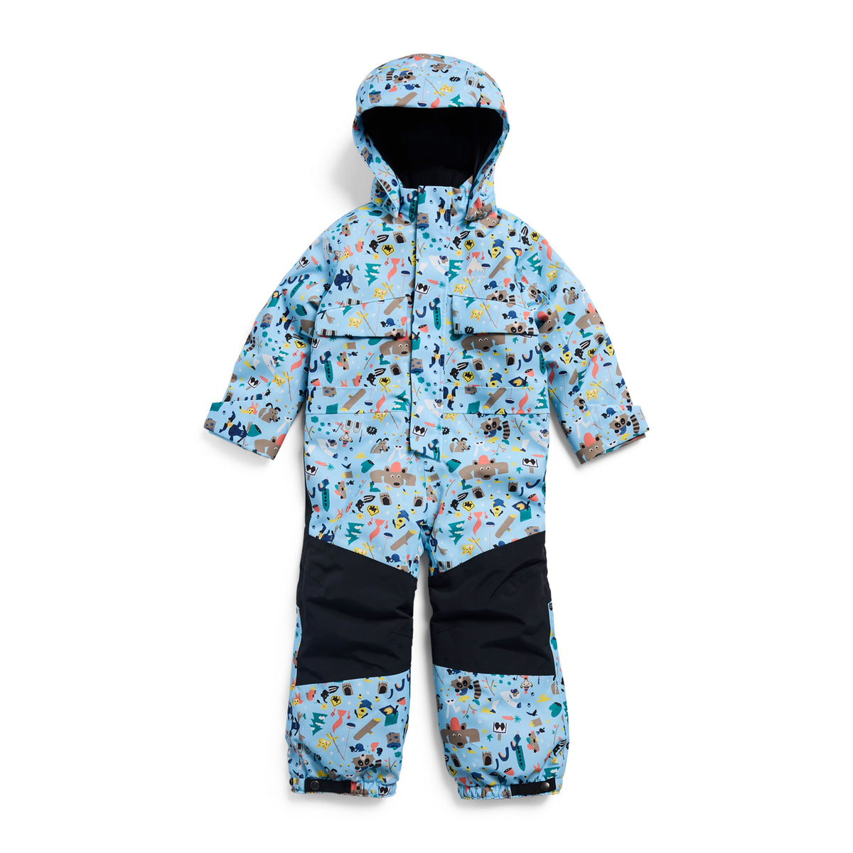 Boys & Girls Blue 2L Snow Jumpsuit