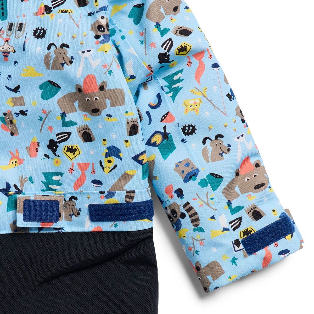 Boys & Girls Blue 2L Snow Jumpsuit