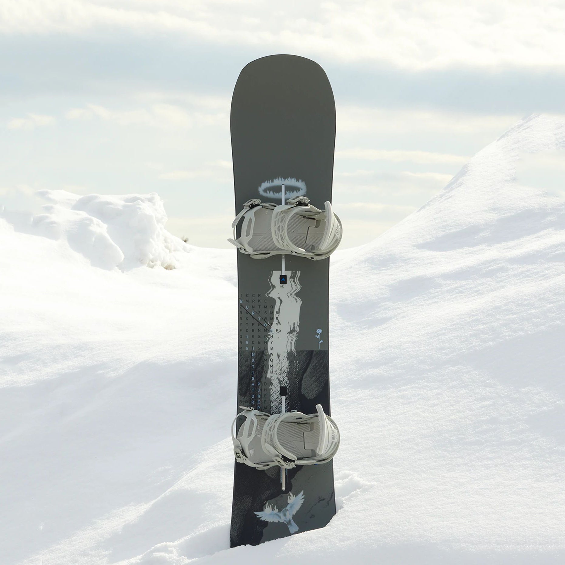 Adult Black Instigator PurePop Camber Snowboard