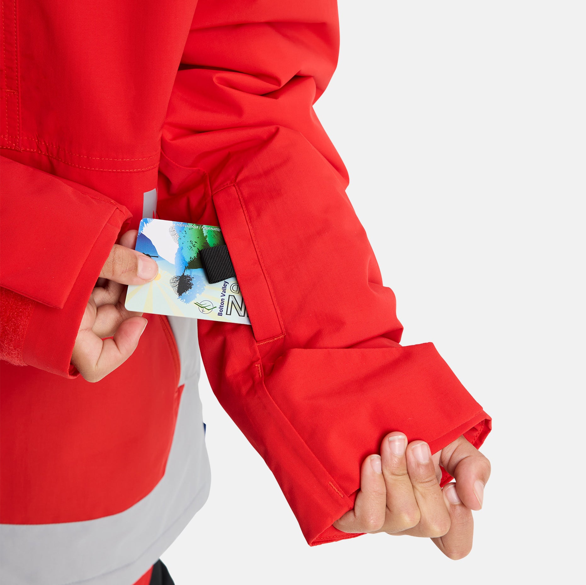 Boys & Girls Red Frostner 2L Hooded Ski Jacket