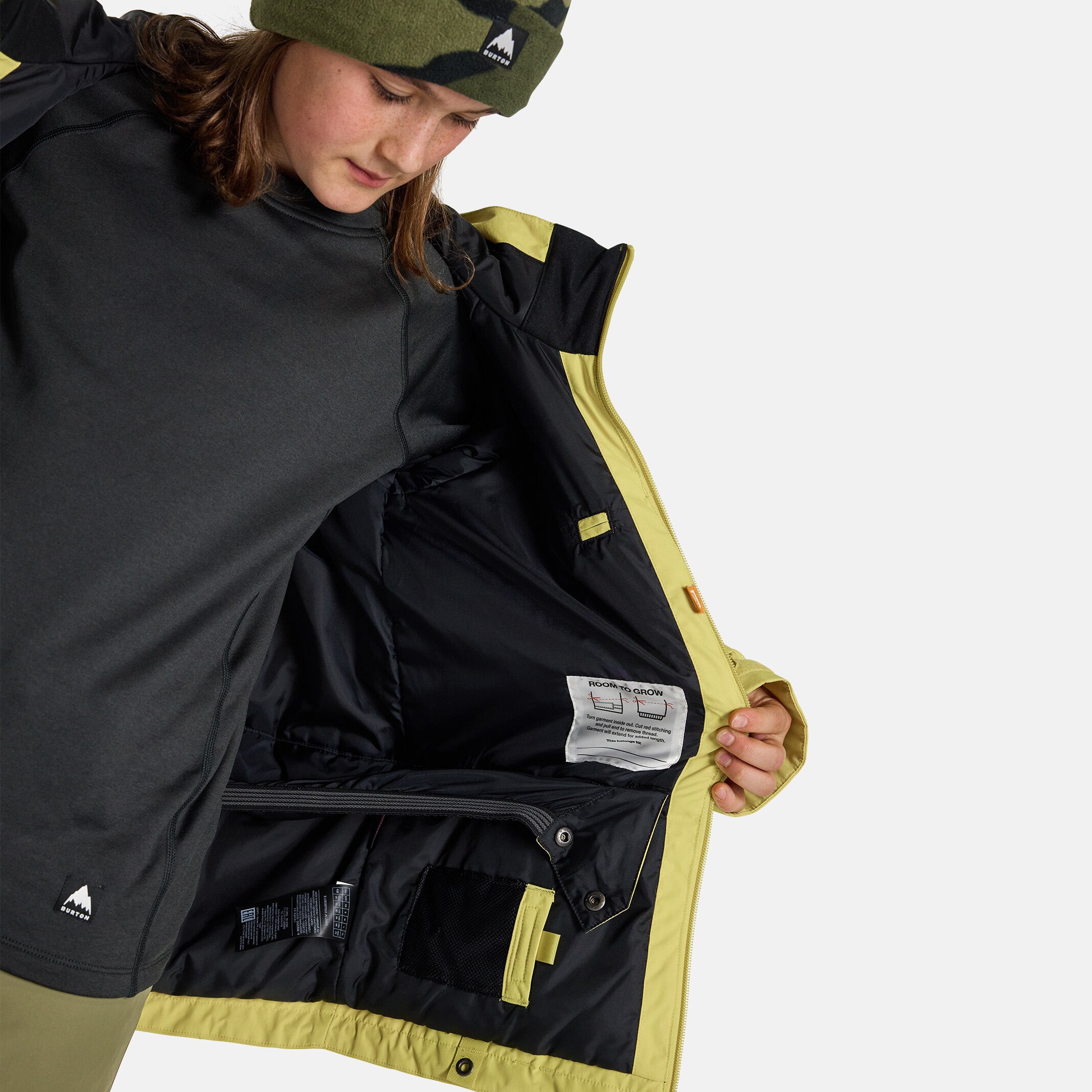 Boys & Girls Yellow Snow Jacket