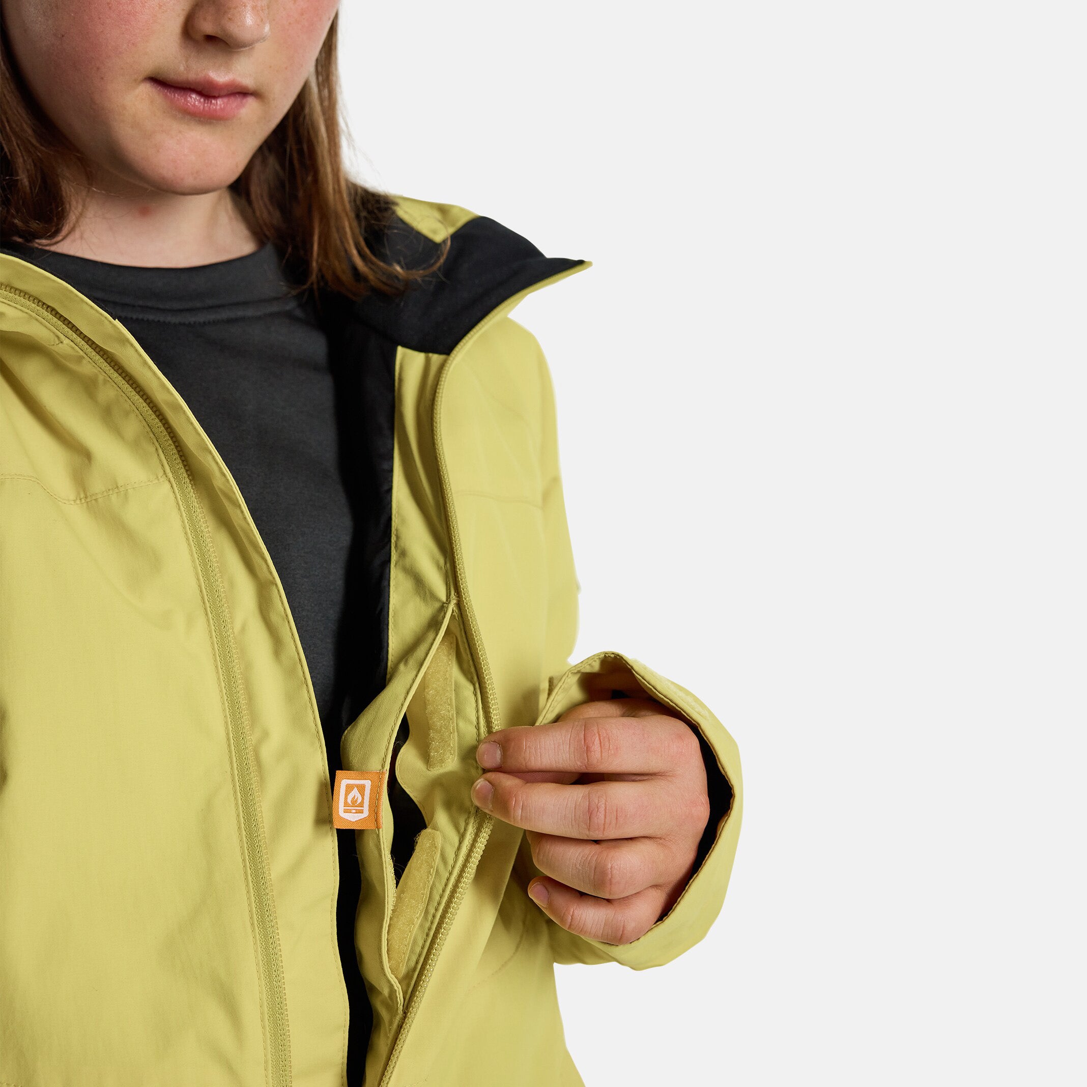 Boys & Girls Yellow Snow Jacket