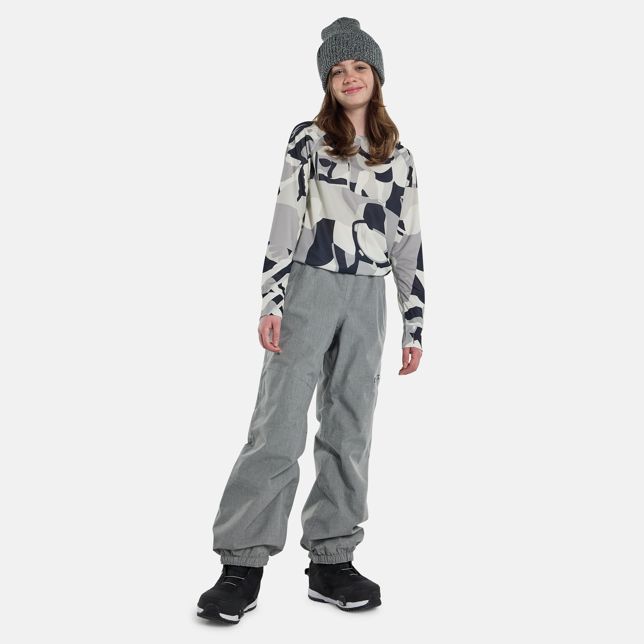 Boys & Girls Grey Snow Trousers