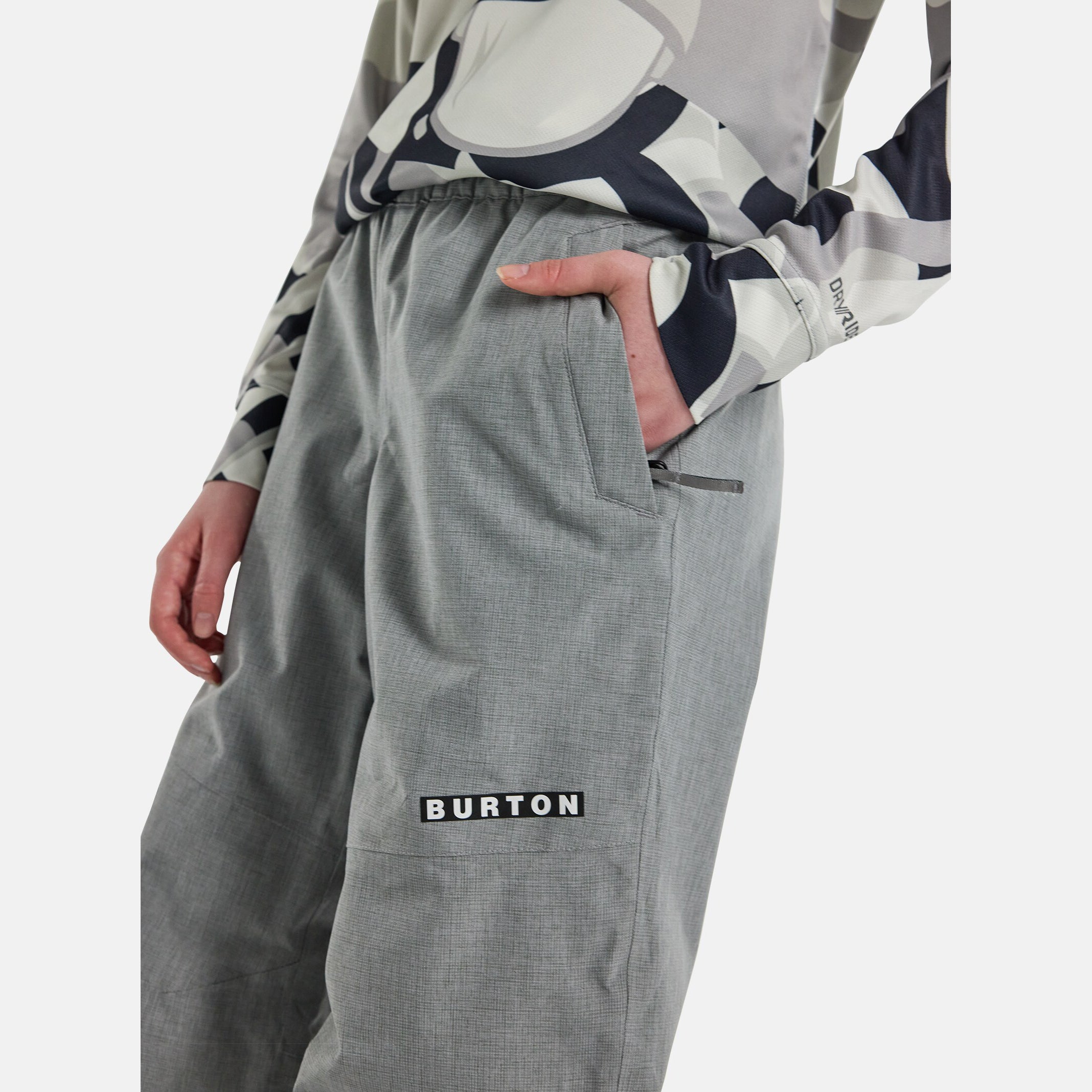 Boys & Girls Grey Snow Trousers