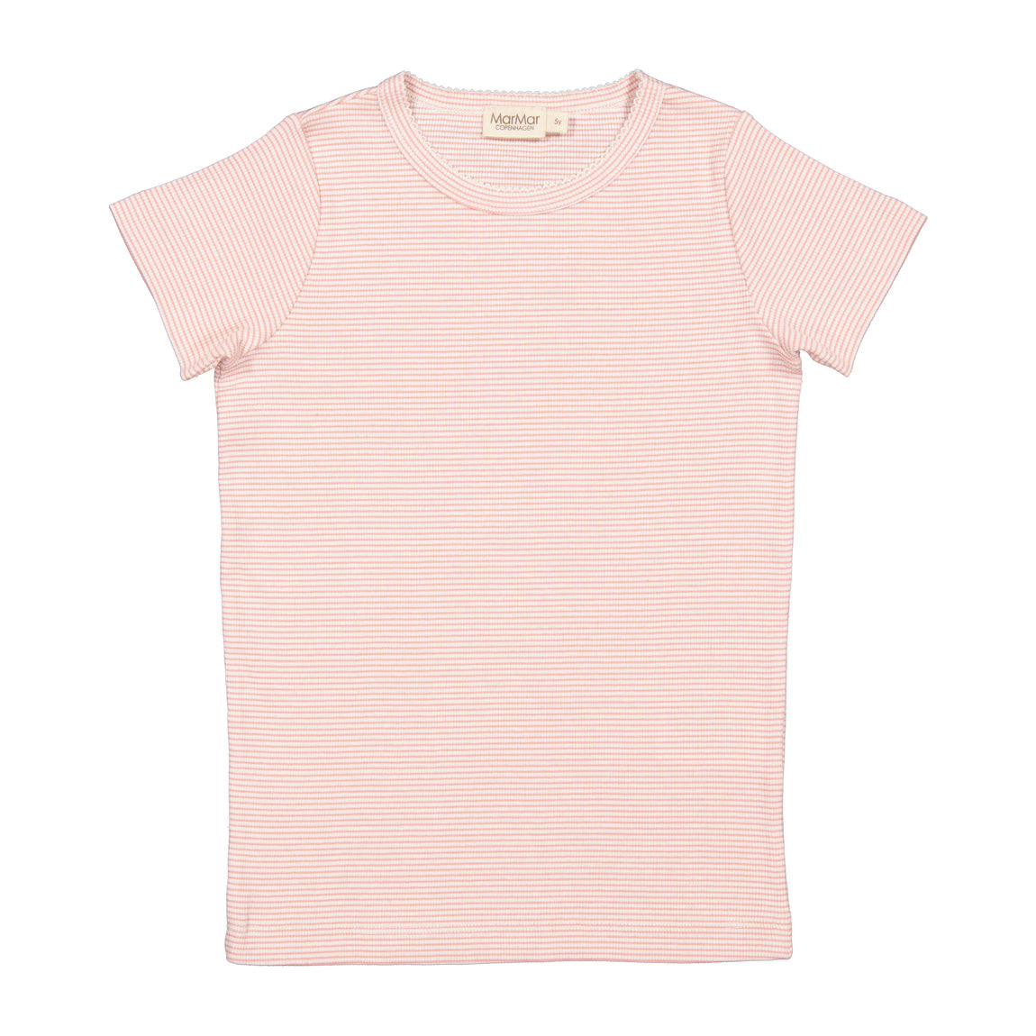 Boys & Girls Light Pink Stripes T-Shirt