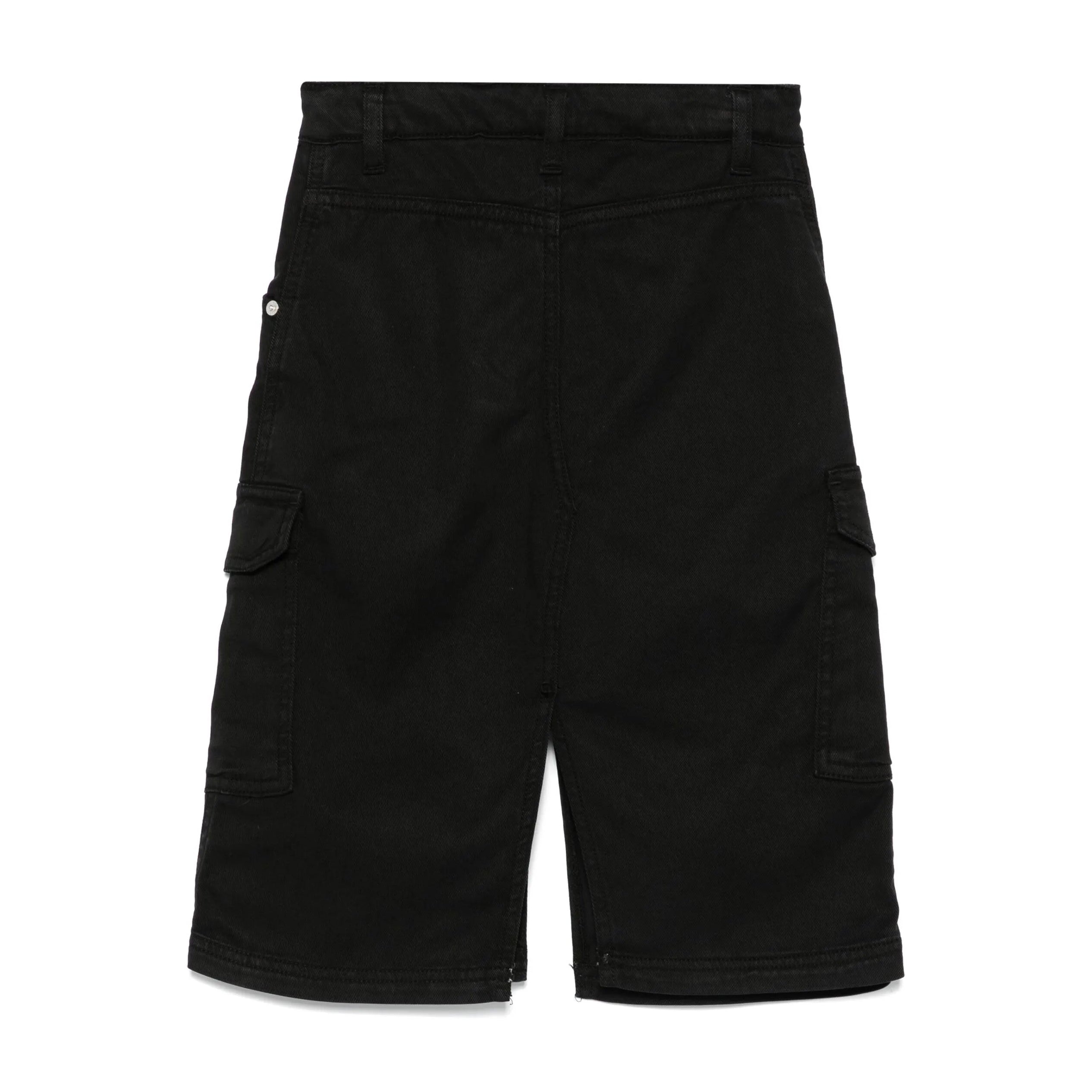 Girls Black Denim Skirt