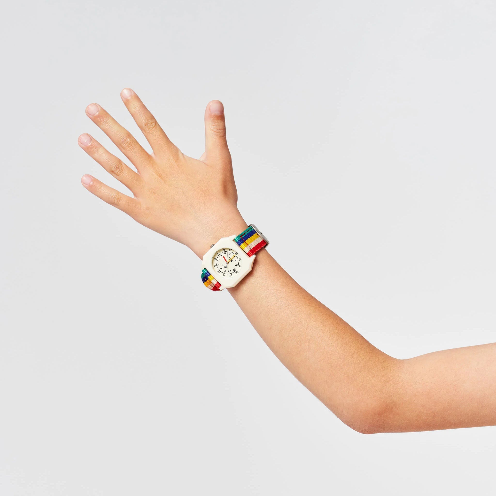 Boys & Girls Multicolor Stripes Watch