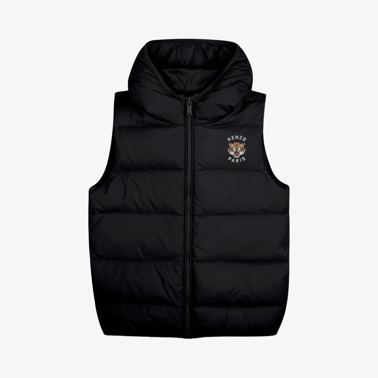 Doudoune matelassée noire pour garçons et filles