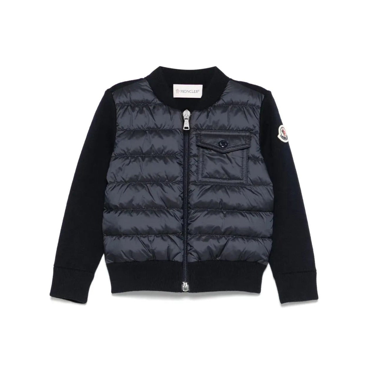 Baby Boys & Girls Navy Zip-Up Top