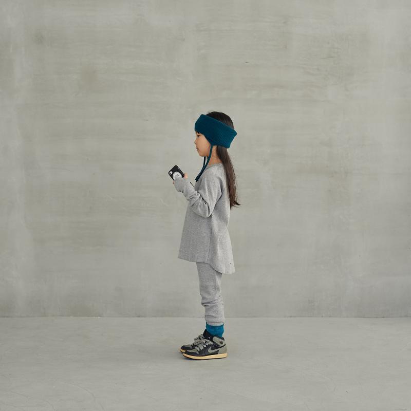 Boys & Girls Grey Cotton T-Shirt