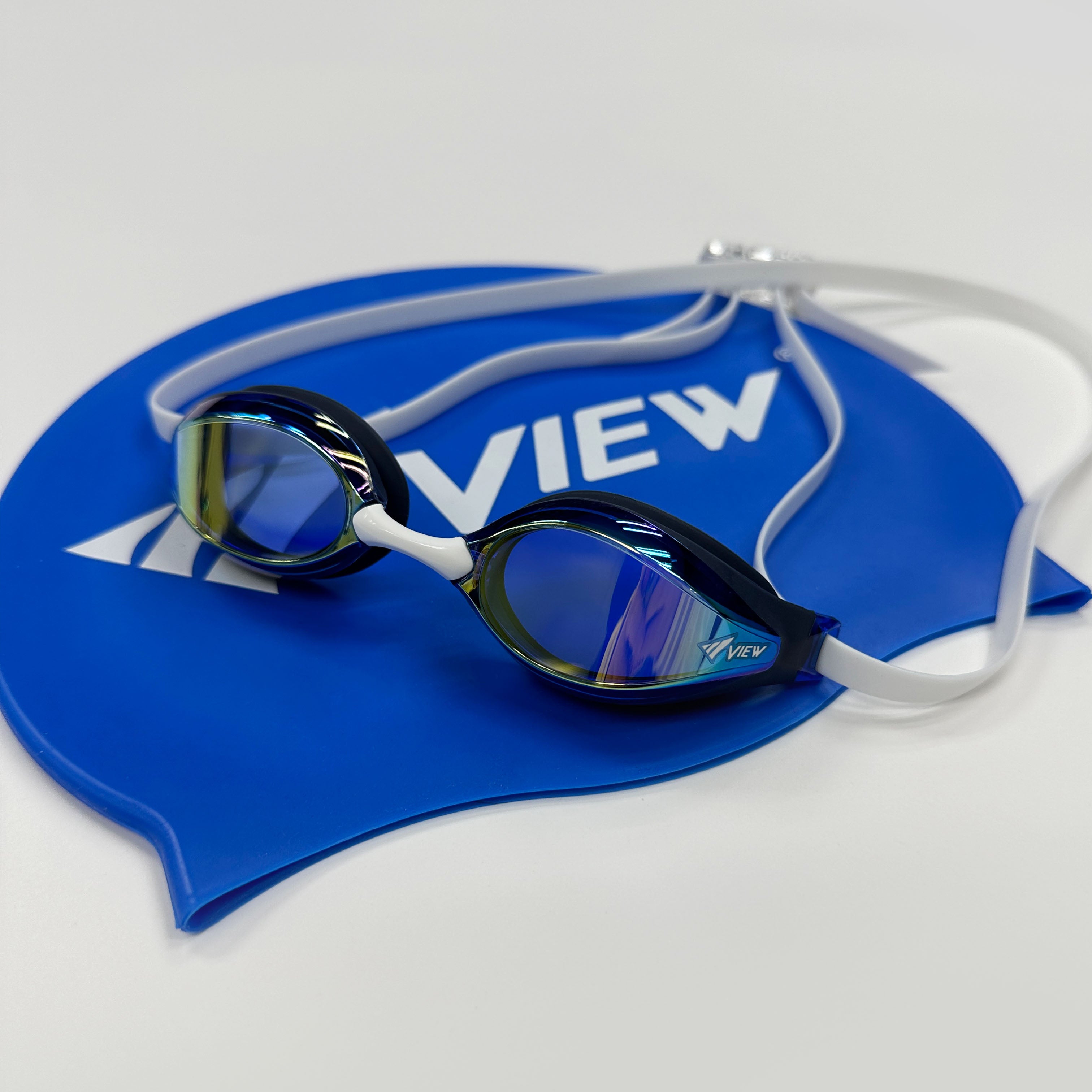 Adult Blue Racing Goggles(V240ASAM/BLY)
