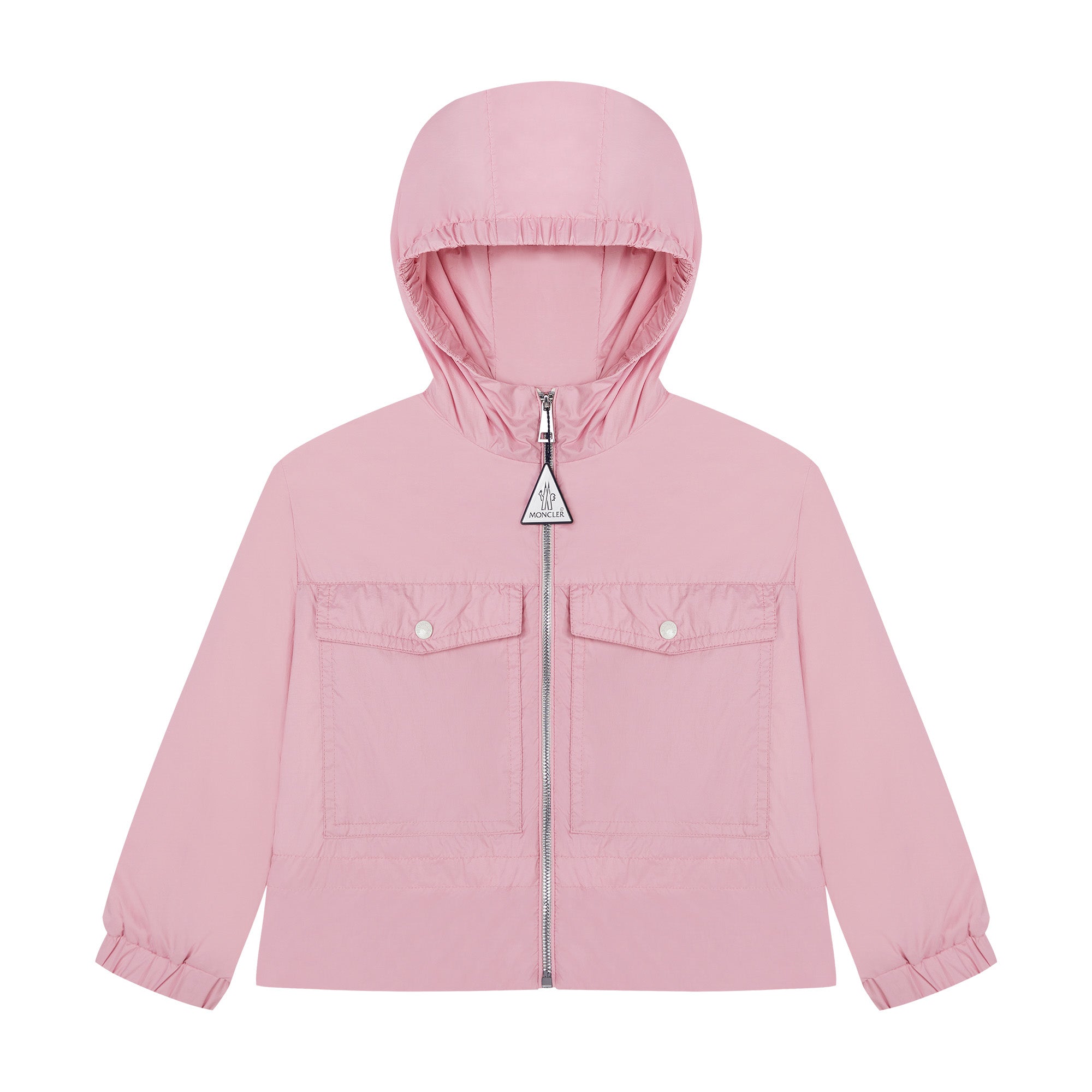 Girls Pink Zip-Up Jacket