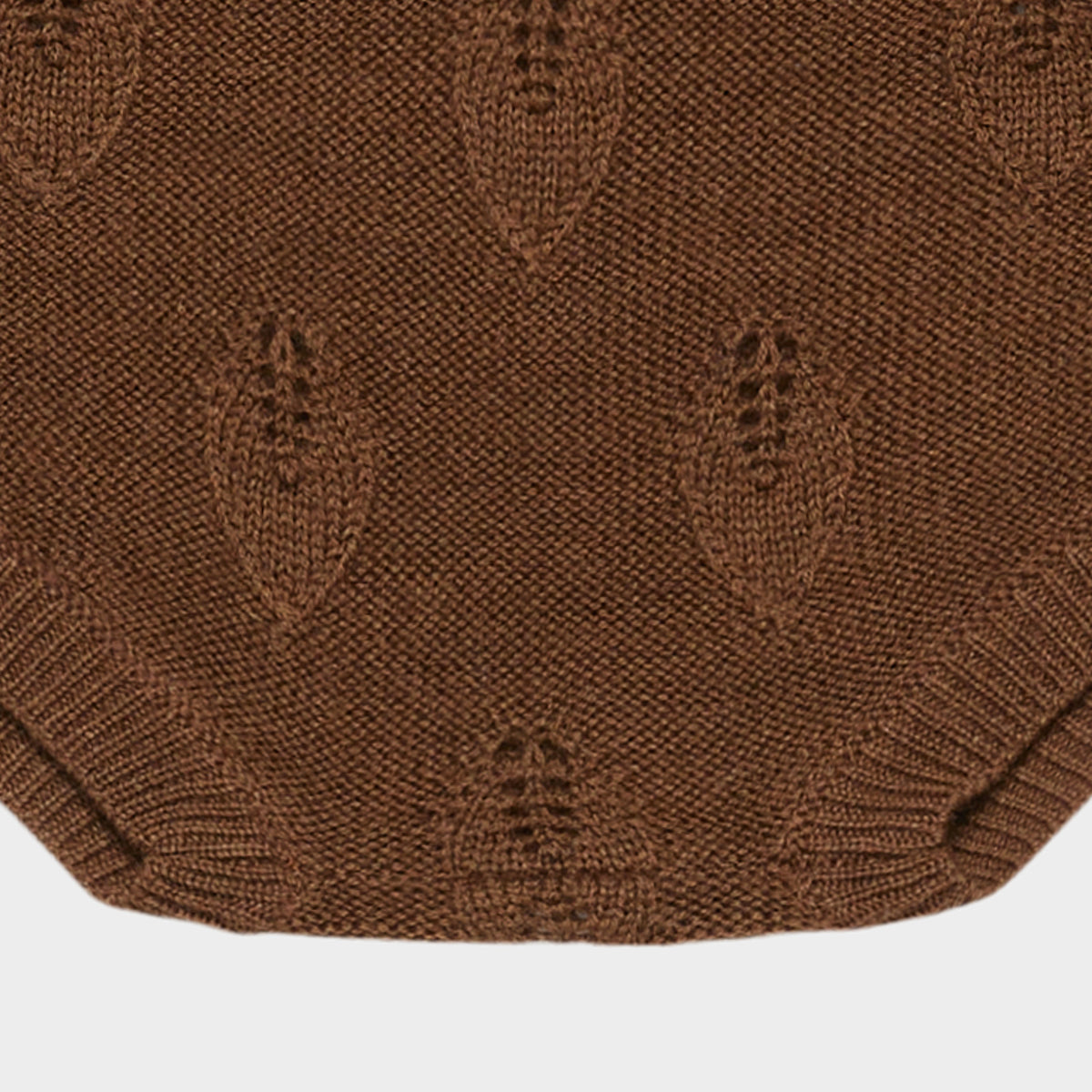 Baby Boys & Girls Brown Wool Shorts