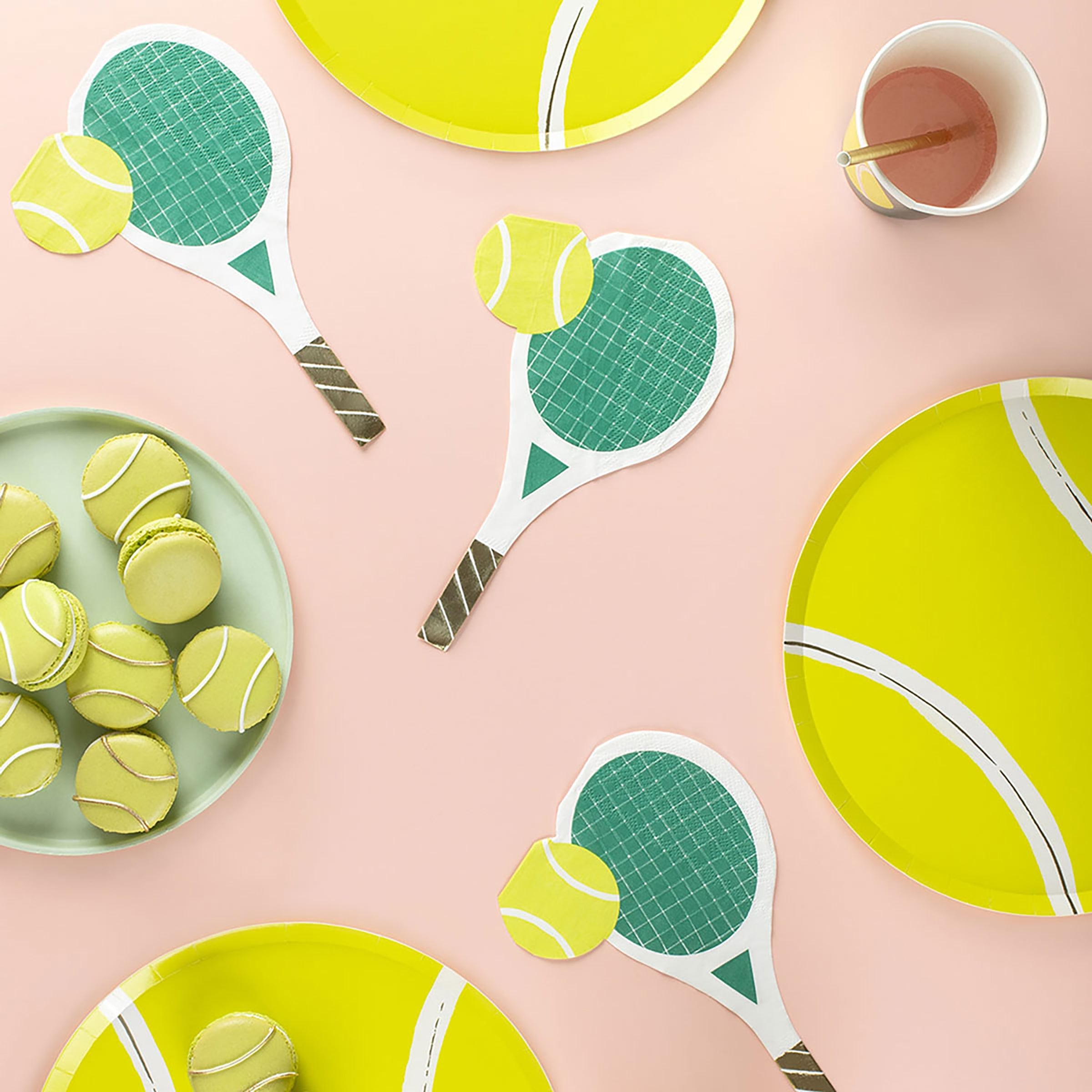 Serviettes de tennis (x 16)