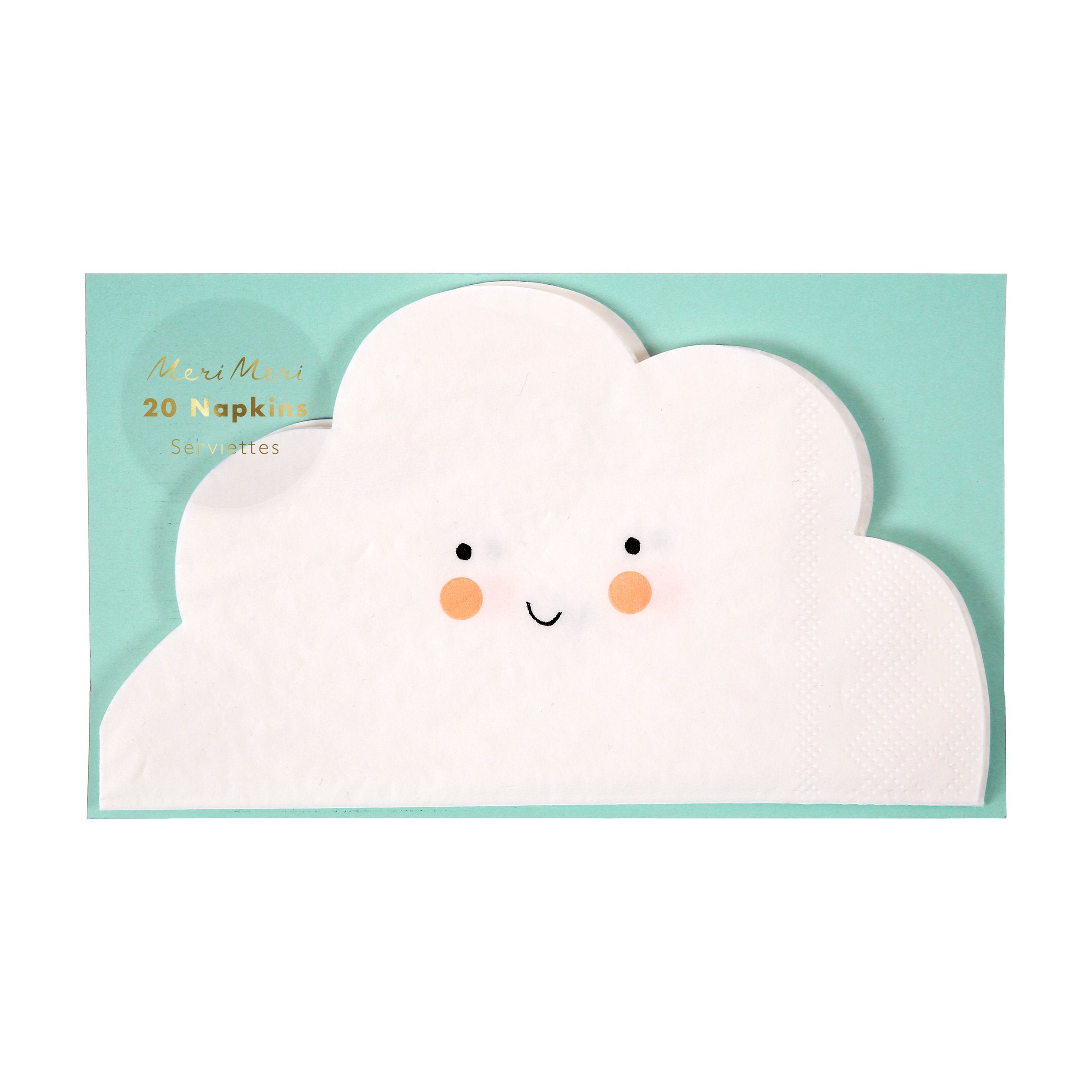 Serviettes nuage