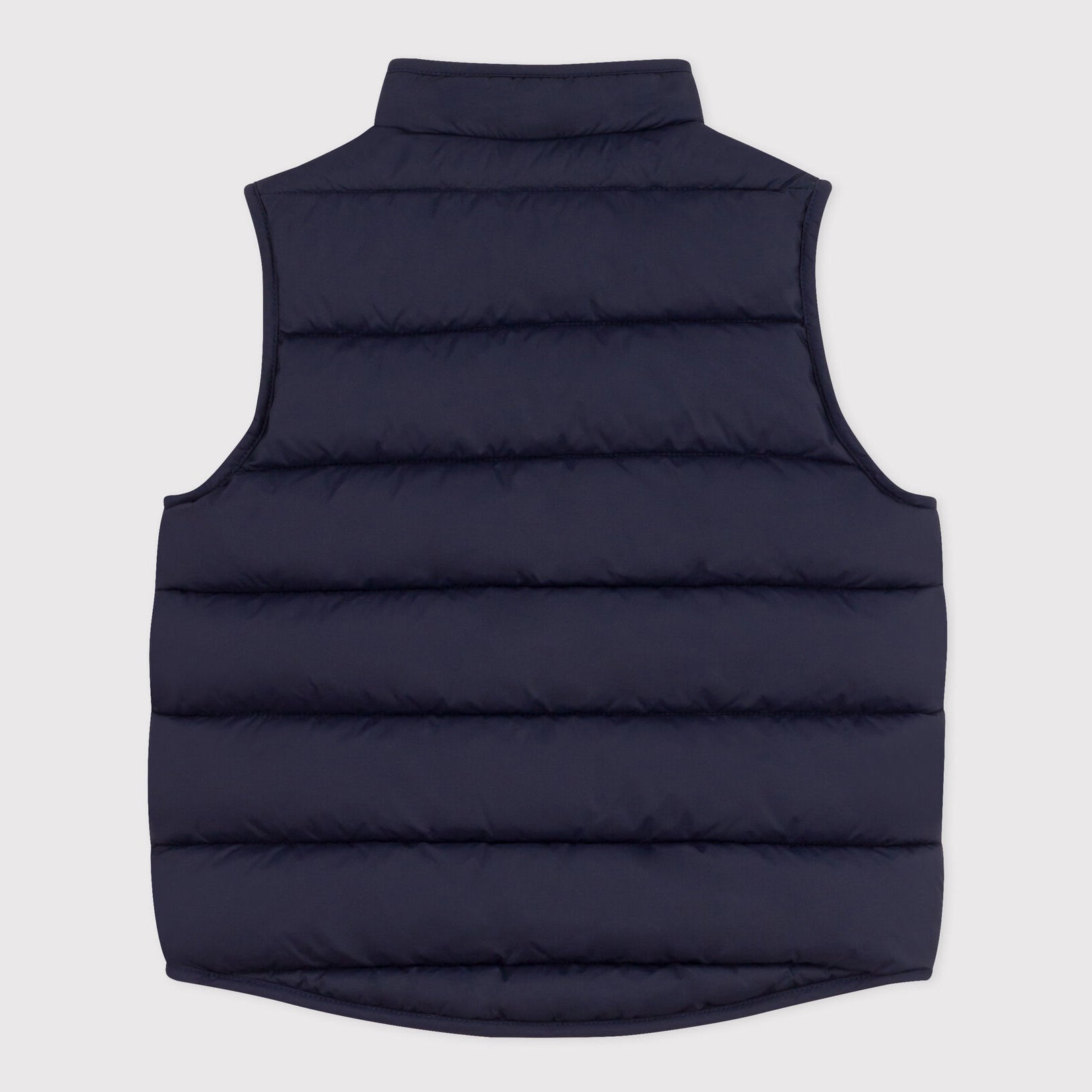 Boys Navy Padded Gilet
