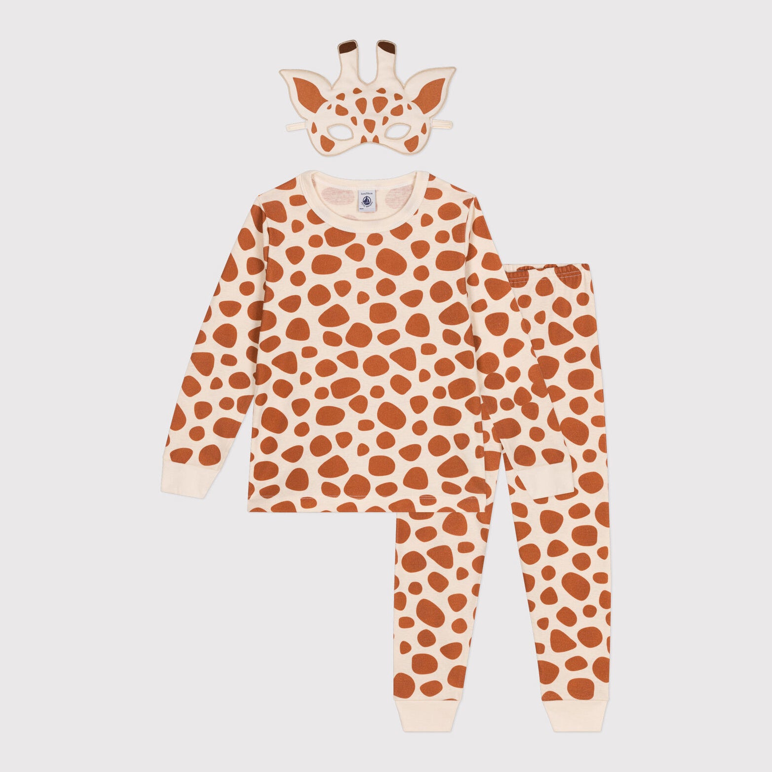Boys & Girls Brown Deer Cotton Nightwear Set