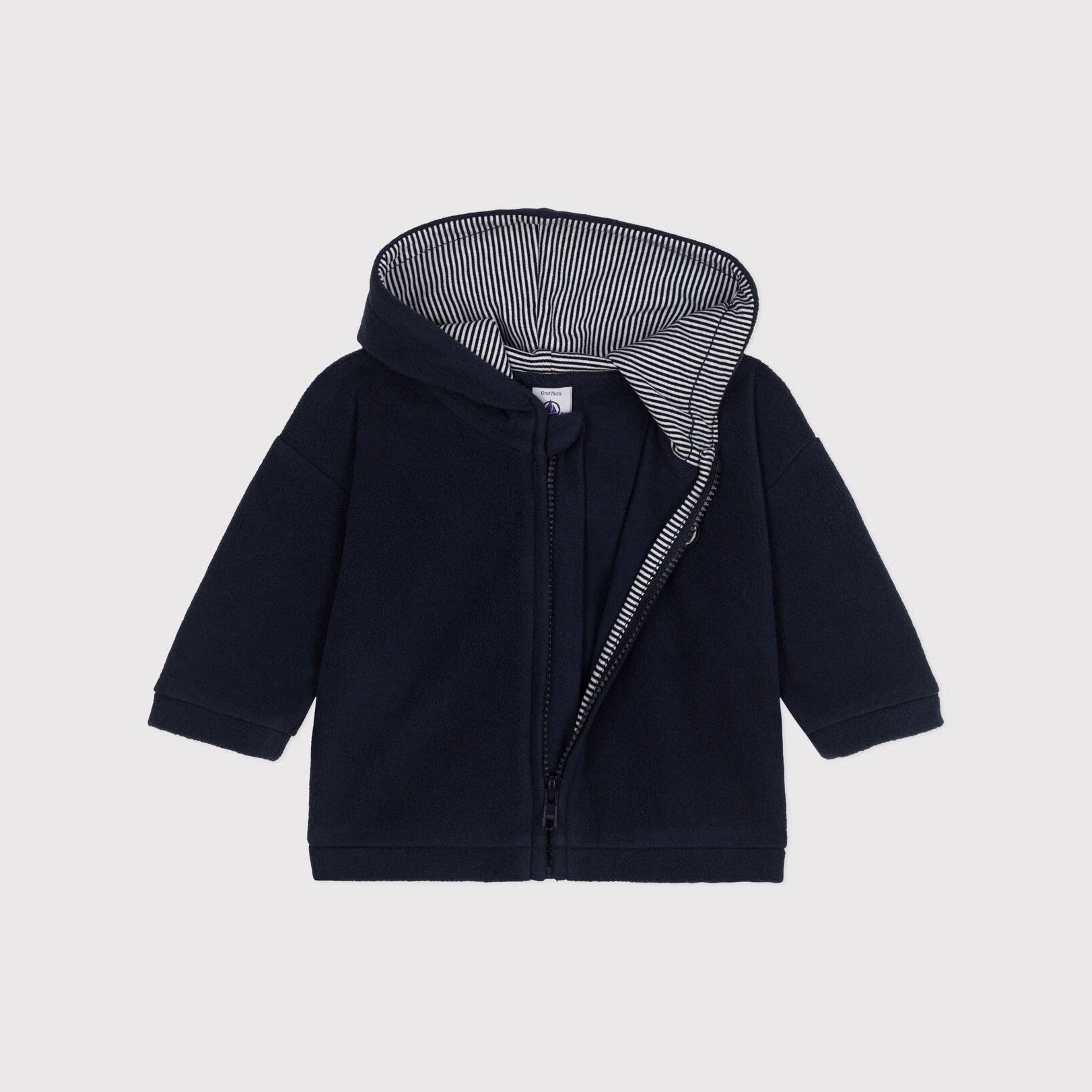 Baby Boys Navy Fleece Jacket