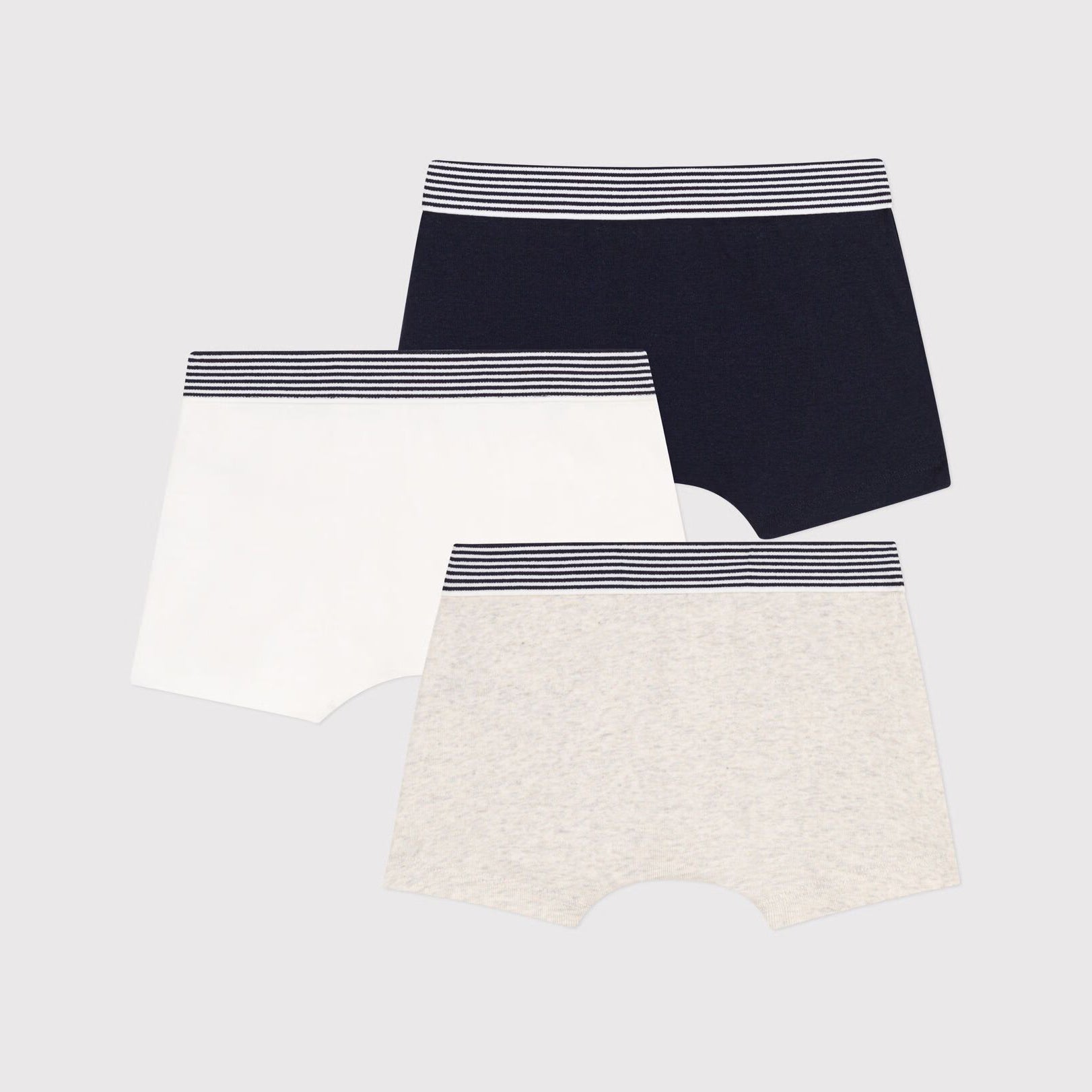 Boys Tricolor Cotton Underwear Set(3 Pack)