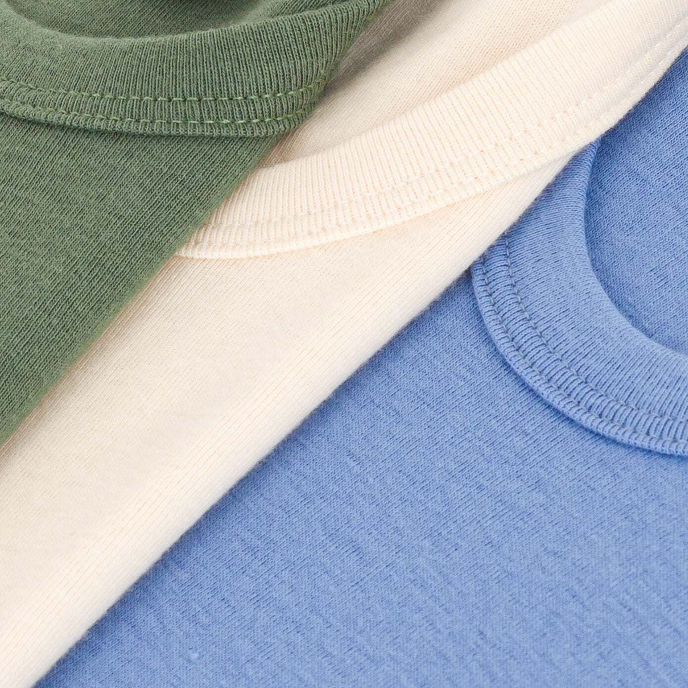 Ensemble de gilets tricolores en coton pour garçons (paquet de 3)