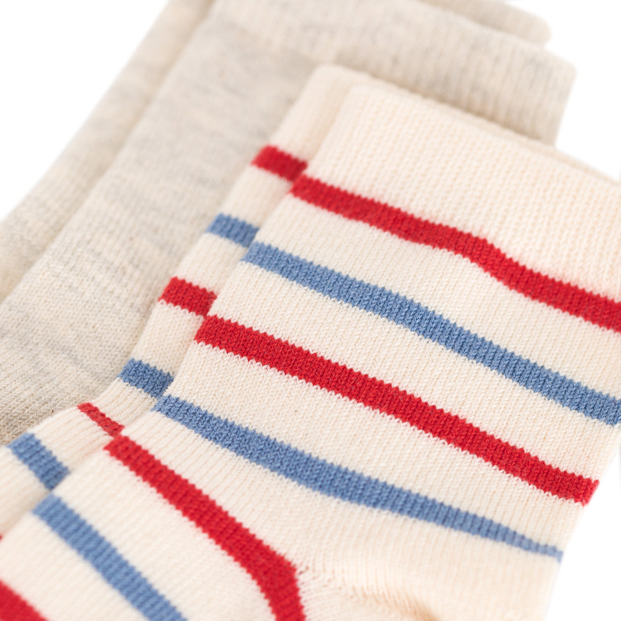 Baby Boys & Girls Grey Cotton Socks Set(2 Pack)