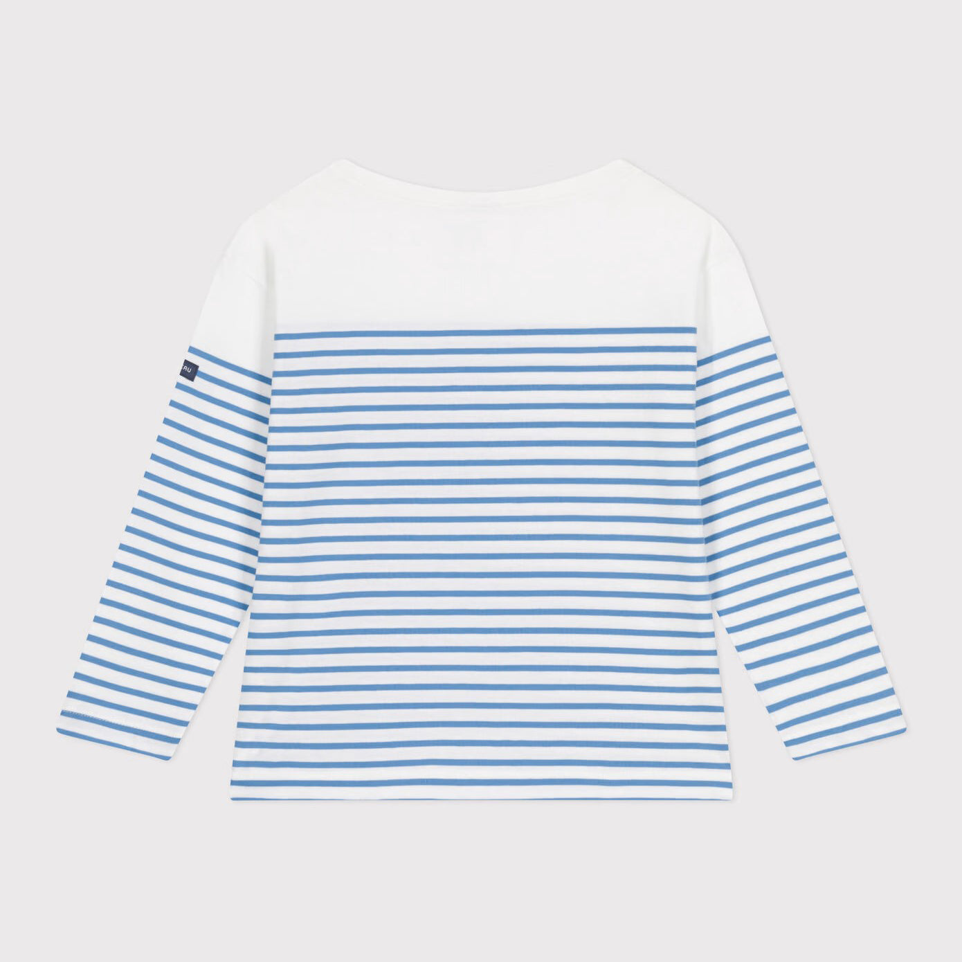Boys Blue Stripes Cotton T-Shirt