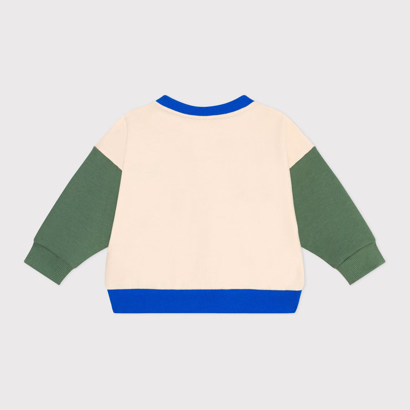Baby Boys Green Embroiered Logo Cotton Jacket