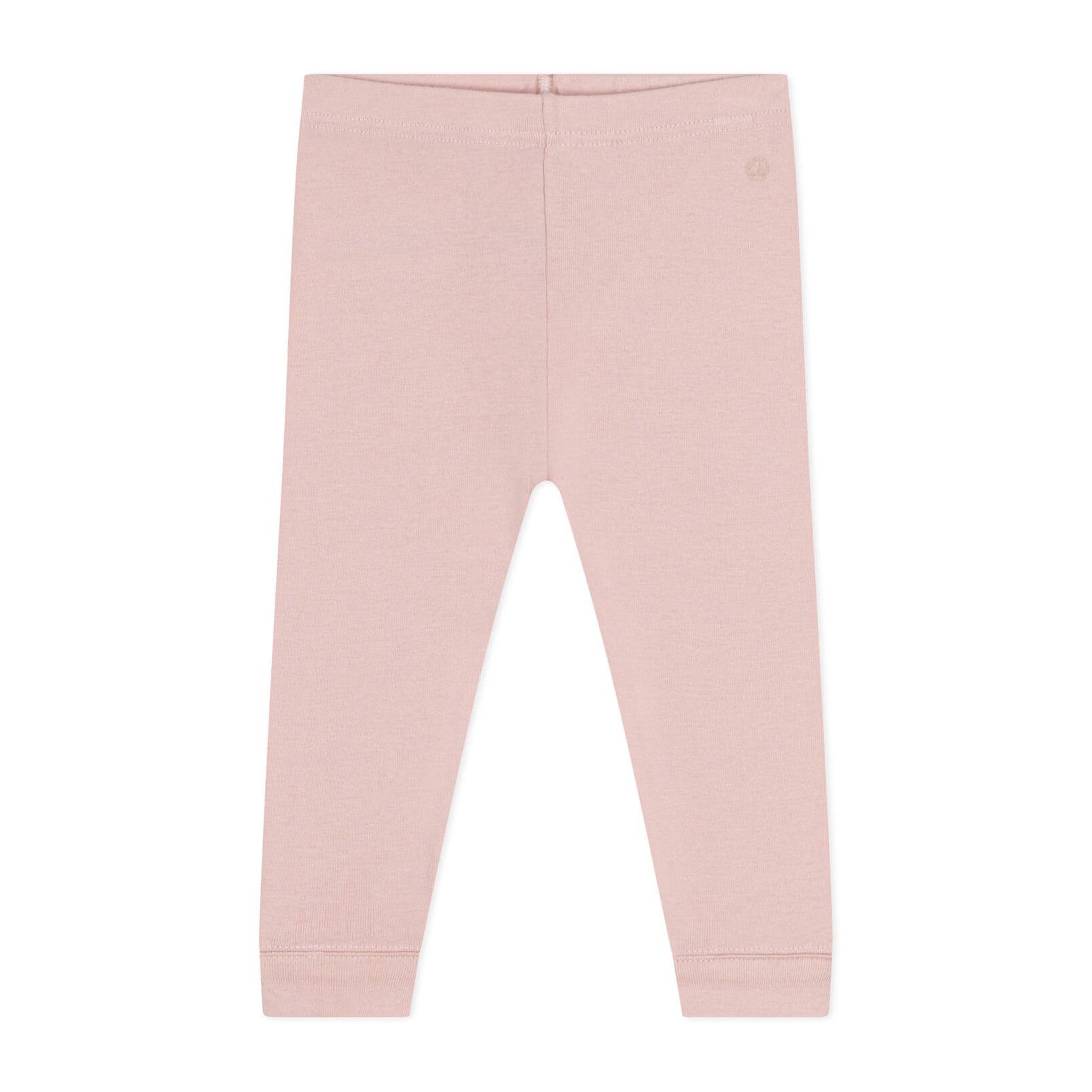 Baby Girls Pink Cotton Leggings
