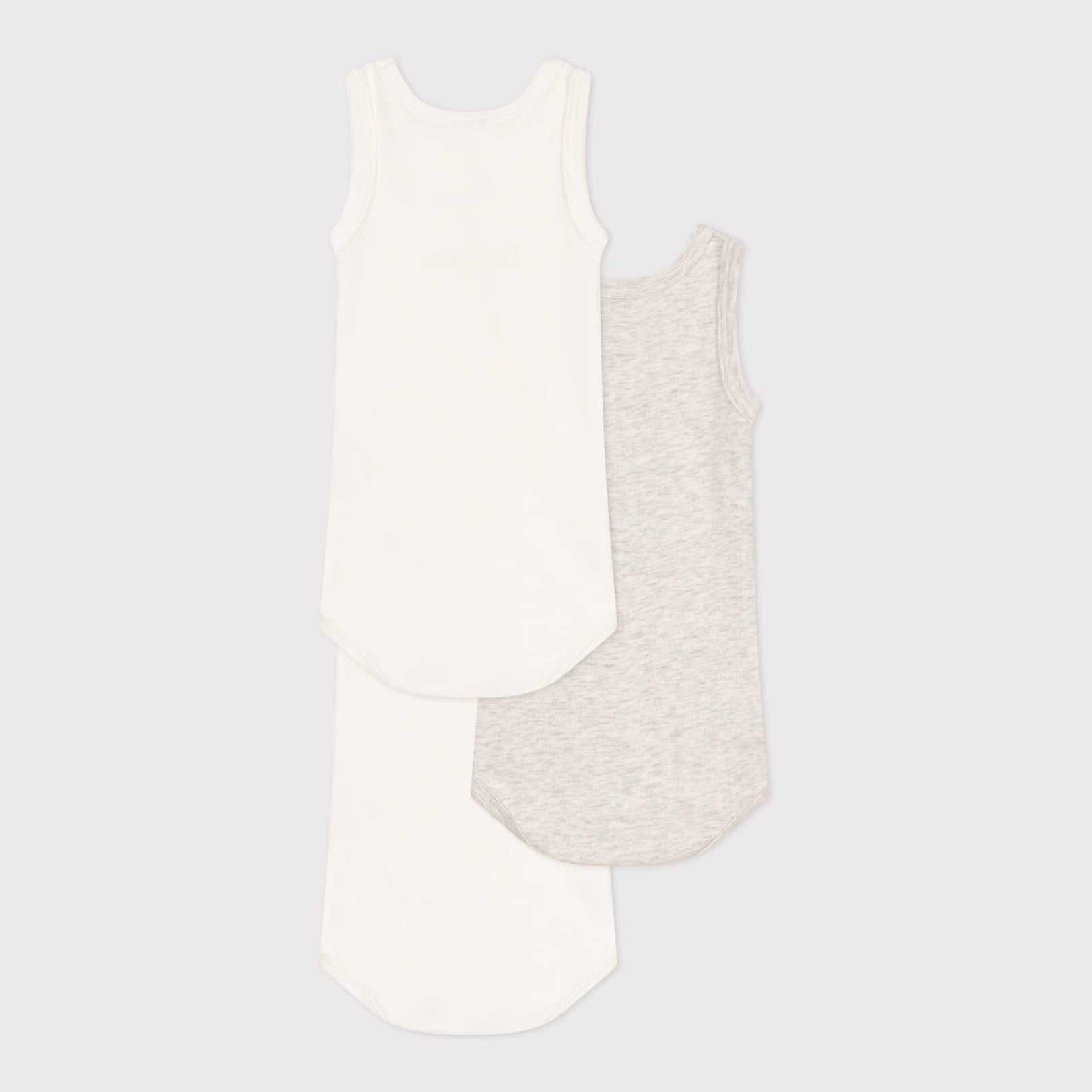 Baby Boys & Girls White Cotton Babysuit Set(3 Pack)