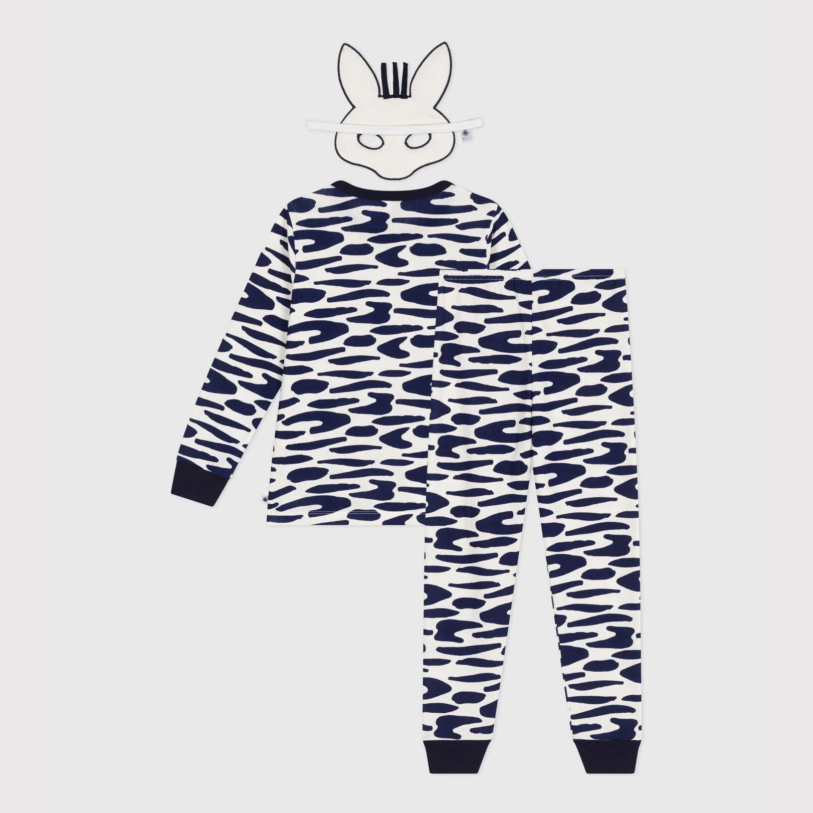 Boys Navy Cotton Nightwear Set