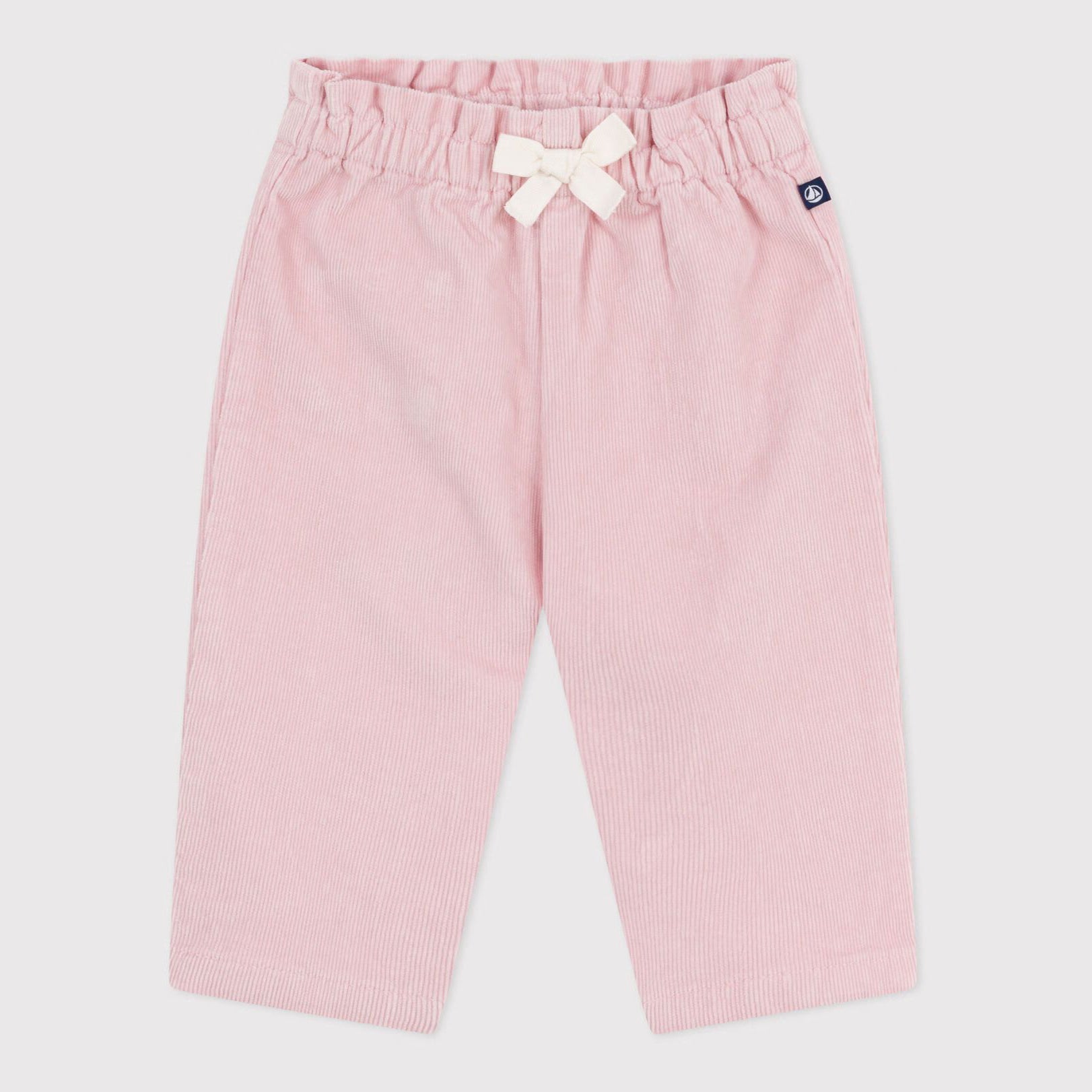 Baby Girls Light Pink Corduroy Trousers