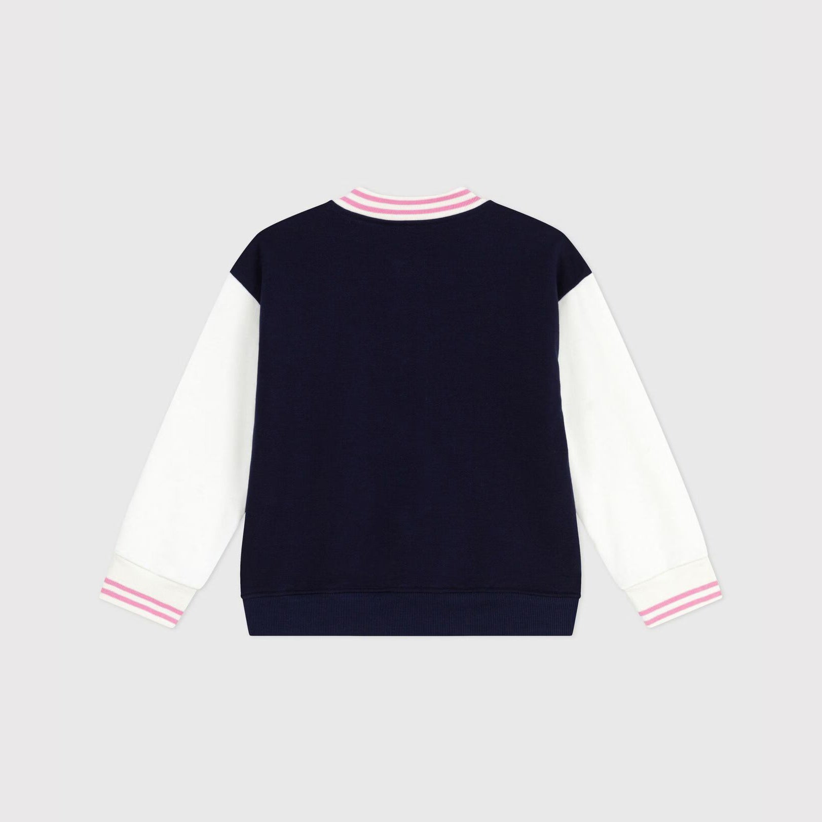 Girls Navy Cotton Jacket